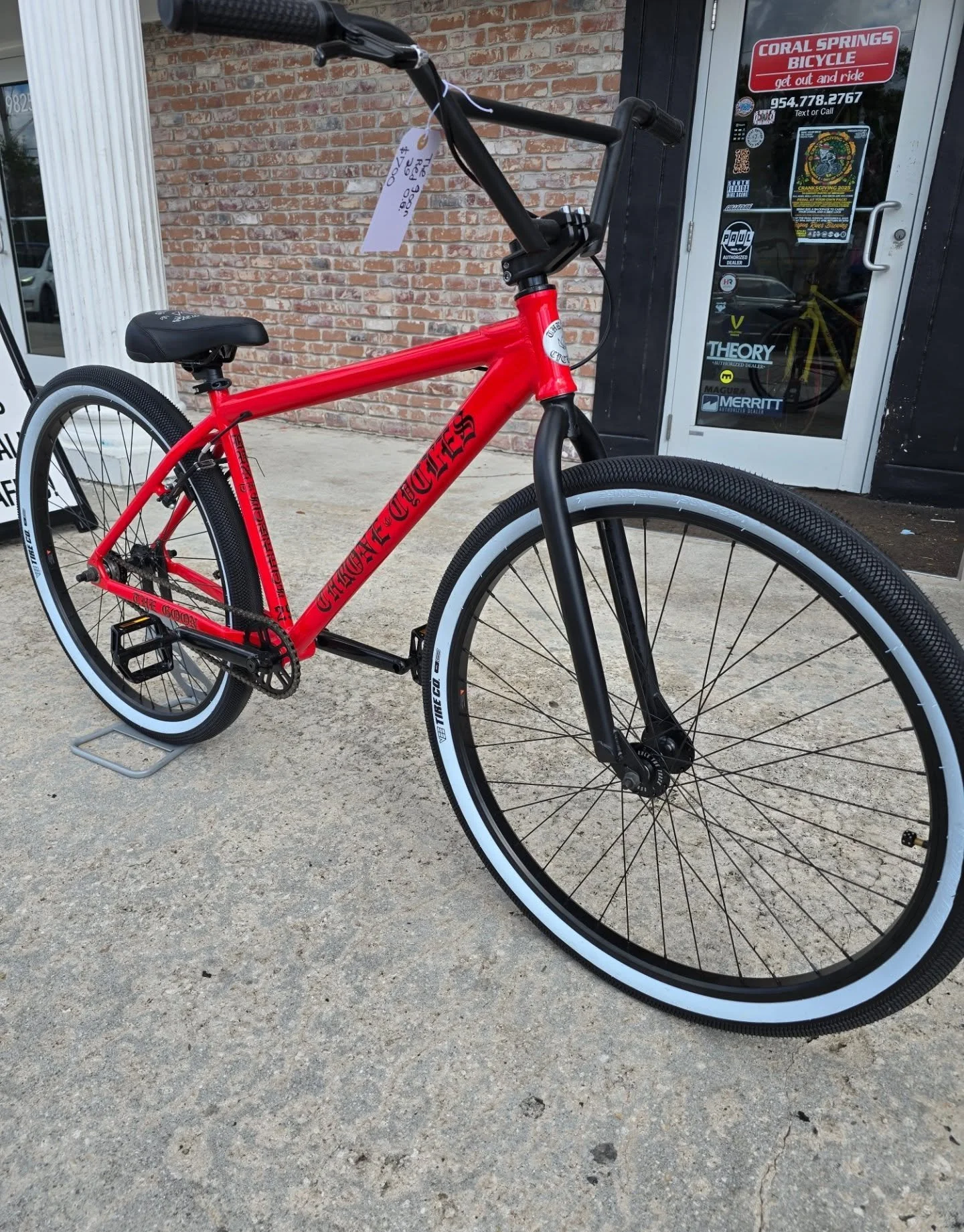 We're making some room for new inventory. We have 2 of these OG thrones in the shop and we're dropping the price $100 to $650. Get out and ride!

#coralspringsbicycle
