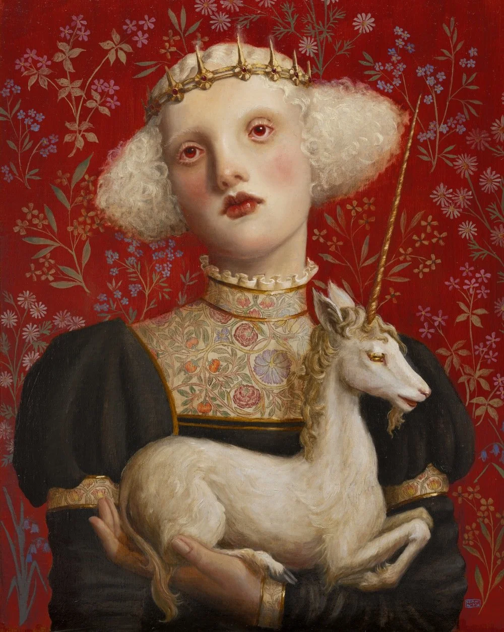 'The Lady and the Unicorn' Fine Art Print — Hannah Flowers
