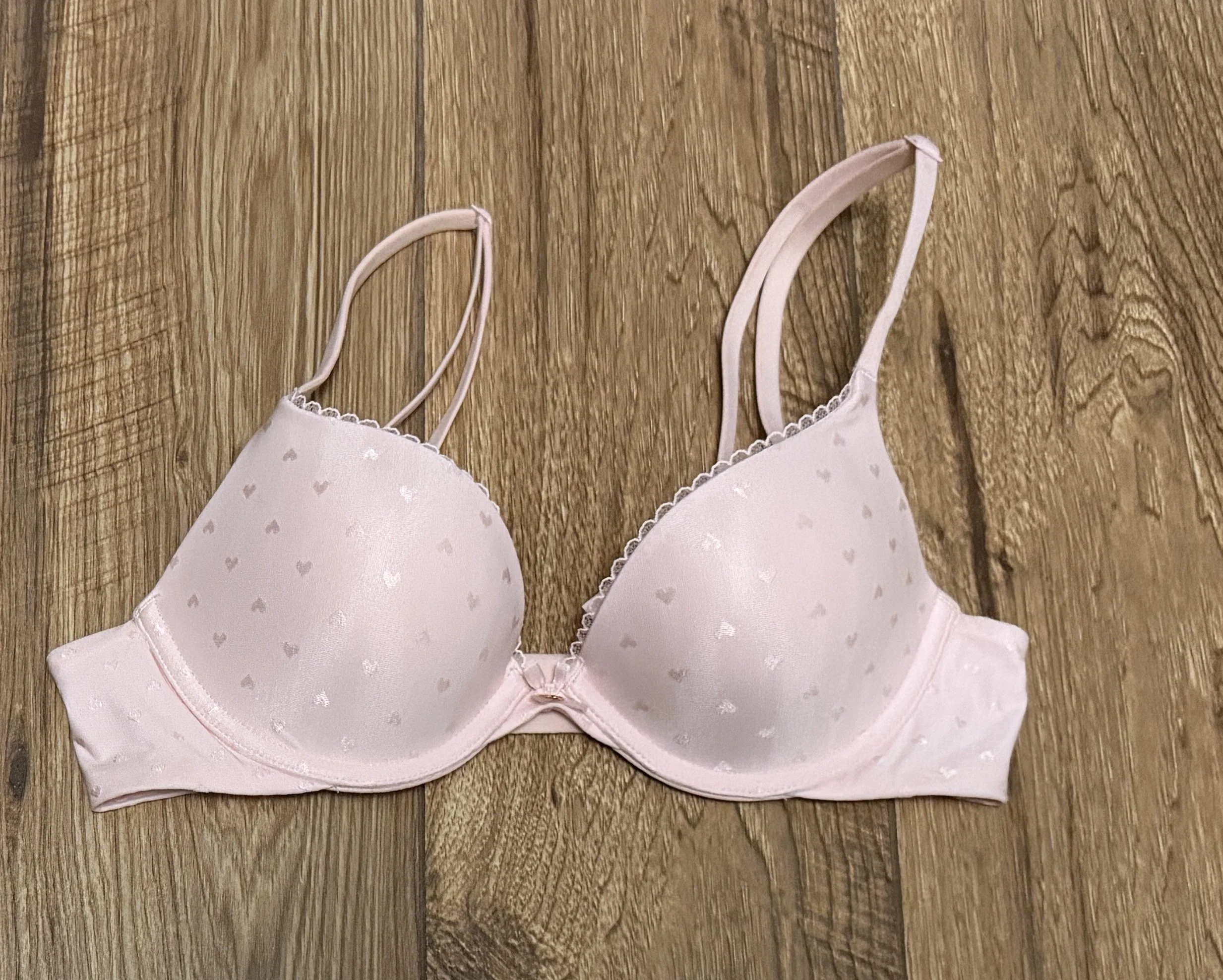 Victoria's Secret Pink Heart Bra
