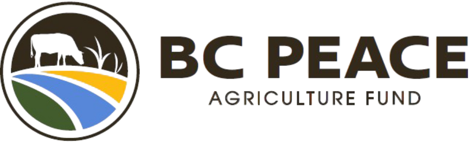 BC Hydro Peace Agricultural Compensation Fund through the Northern Development Initiative Trust Fund (project ID 7922 88)