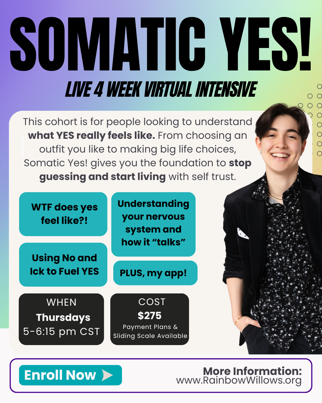 spring somatic yes ad flyer