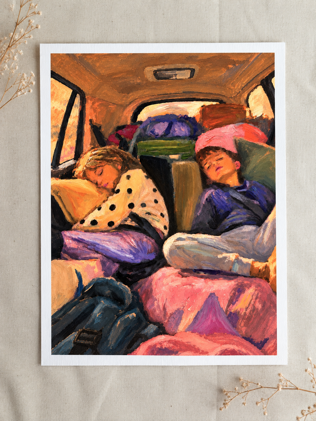 Sleeping Children on a Road Trip.png