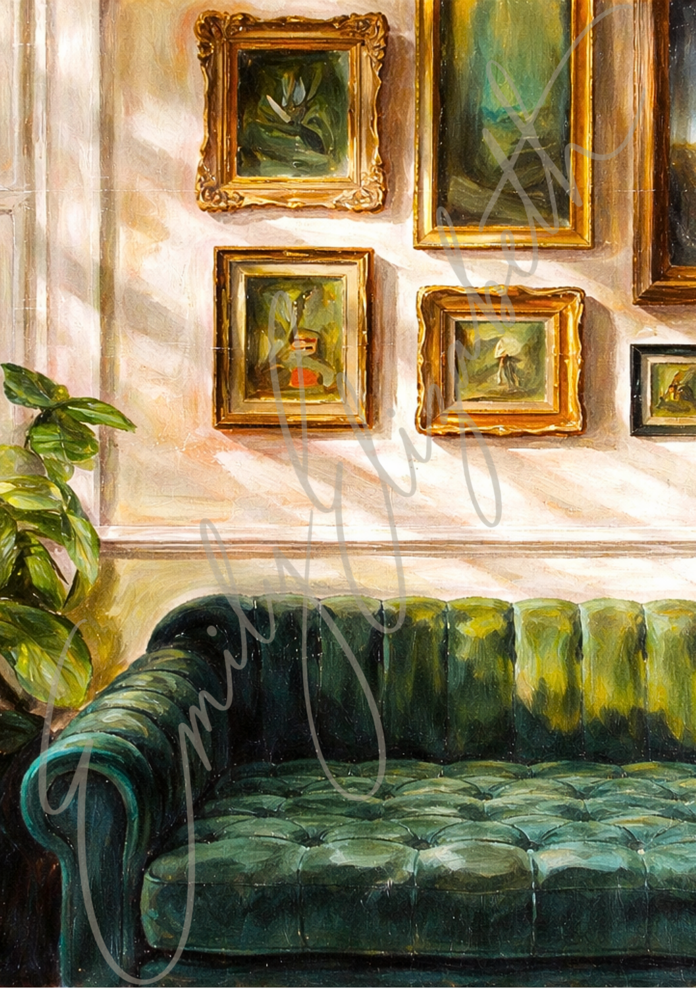 The Emerald Sofa