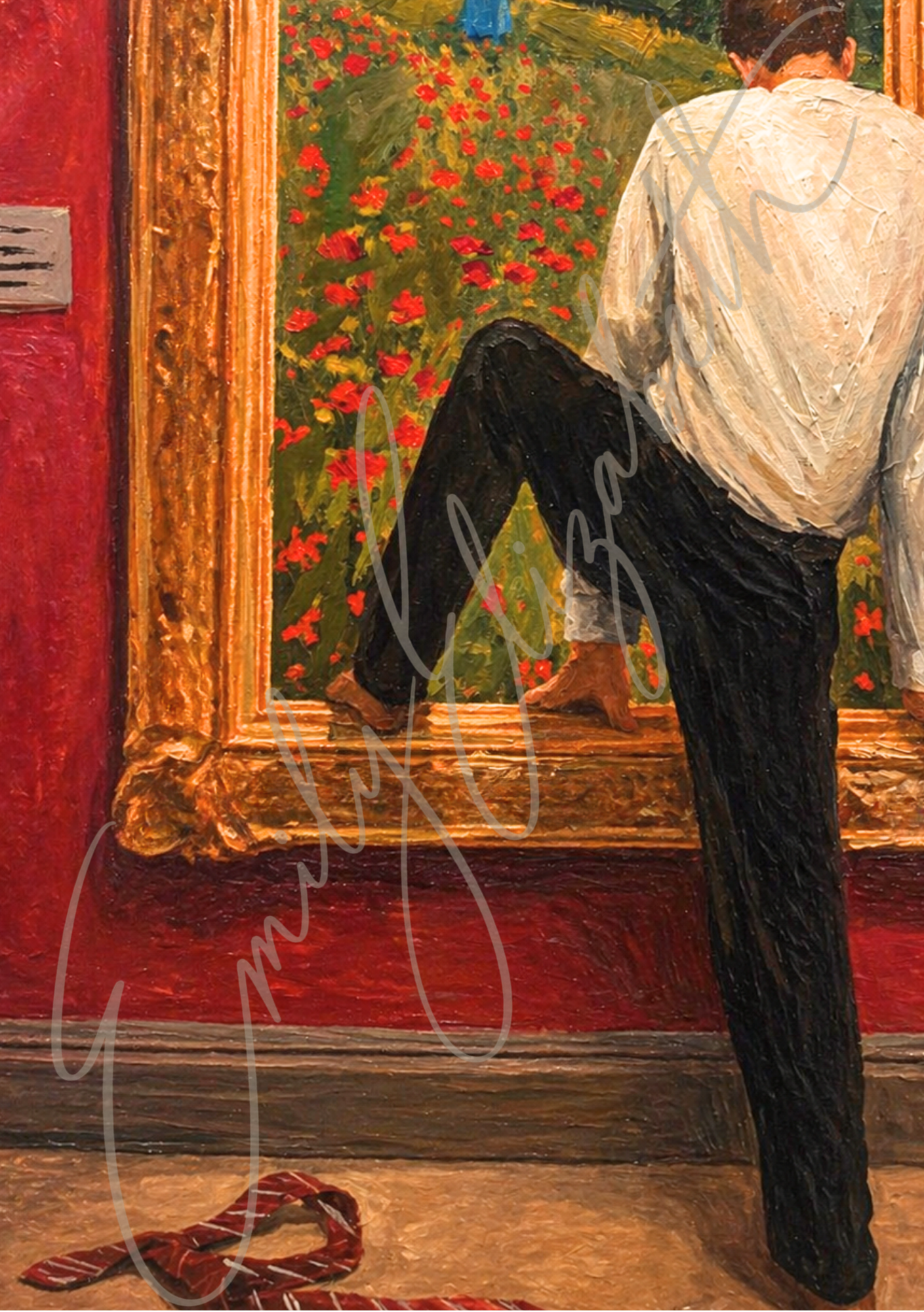 Through the Painting
