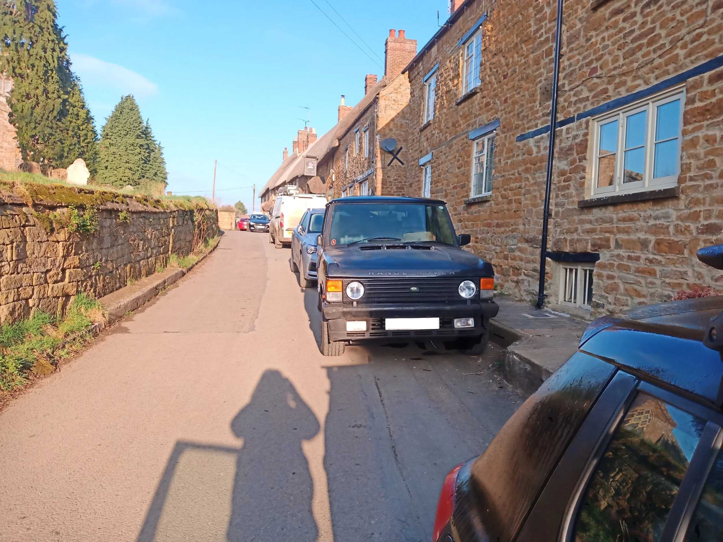 Looking majestic in the sunshine, shortly after its MOT.