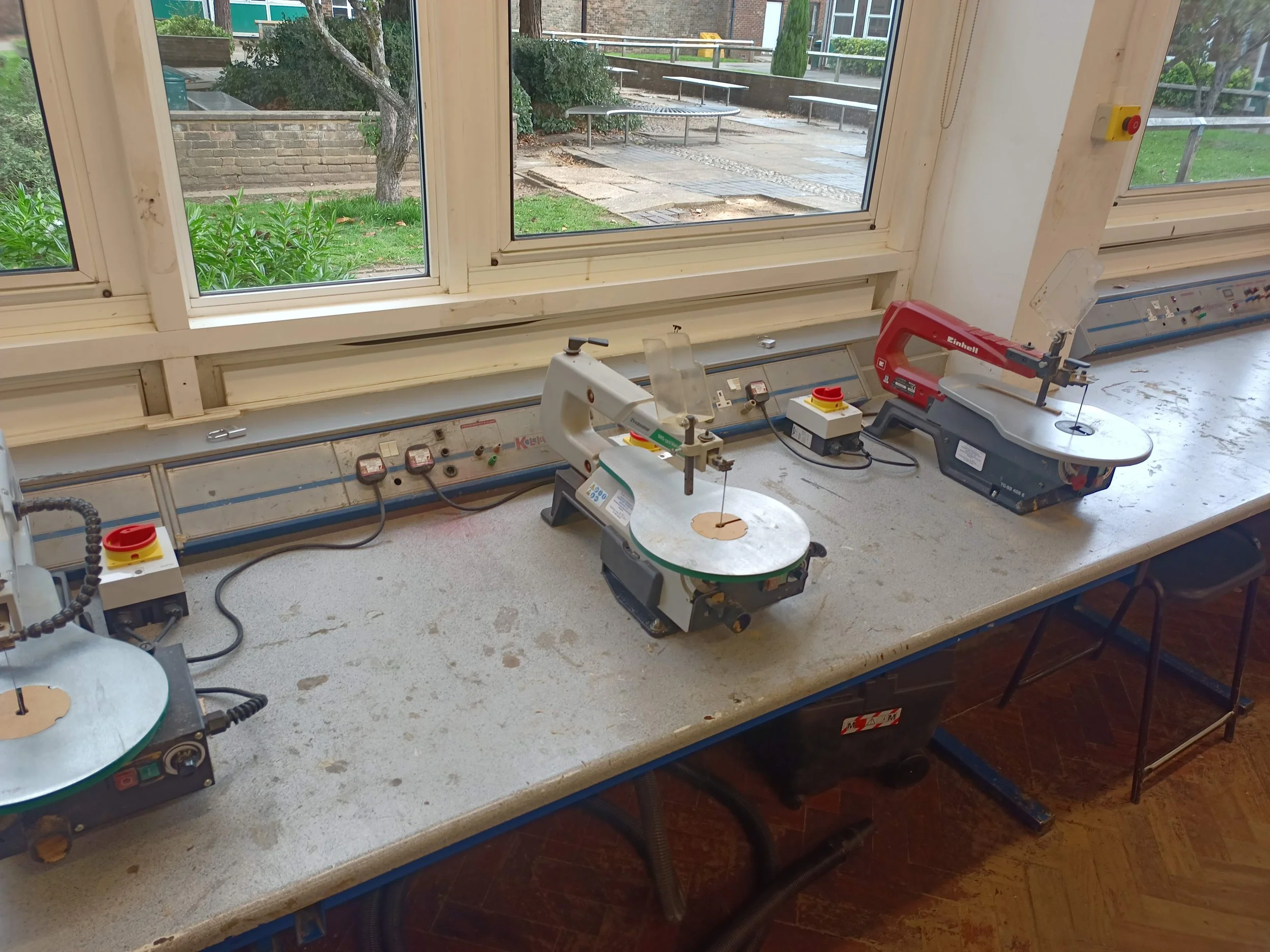 I have had to make several repairs to these scroll saws over the years.