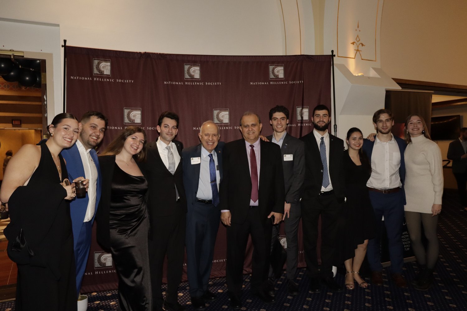  AHI President Nick Larigakis,  Chairman James Lagos, Executive Director Zac Cotronakis, Legislative Director Alexander Christofor, and the team of volunteers who helped make the events possible. 