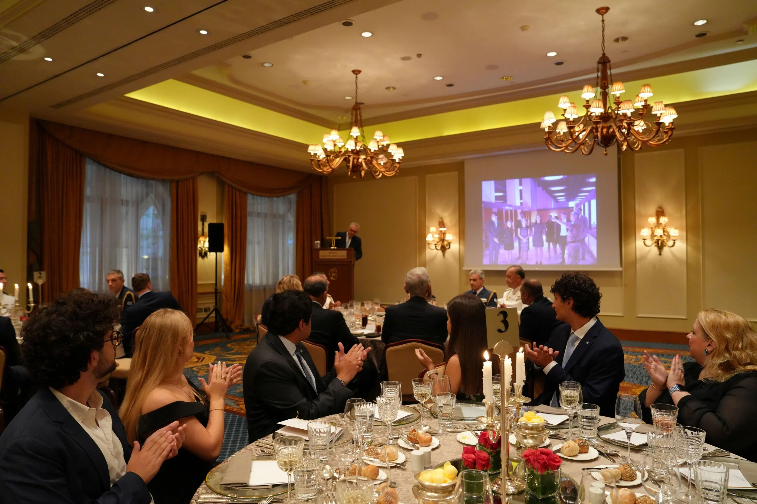  Guests at AHI’s Farewell Dinner at the Hotel Grande Bretagne. 