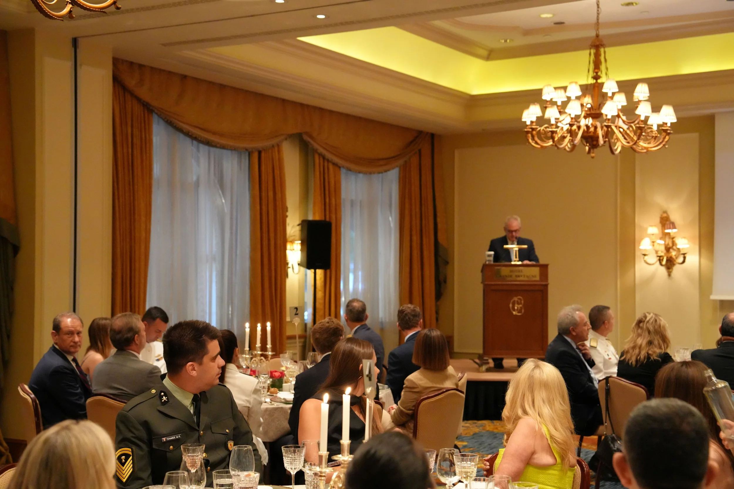  Guests at AHI’s Farewell Dinner at the Hotel Grande Bretagne. 