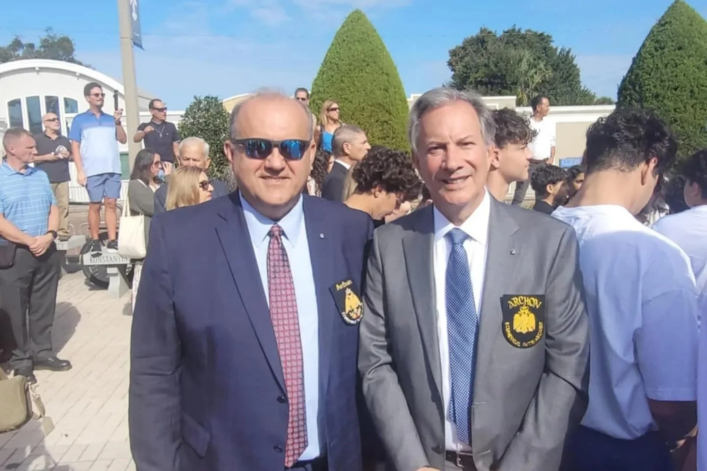 AHI Leaders Attend 120th Epiphany Celebration in Tarpon Springs 