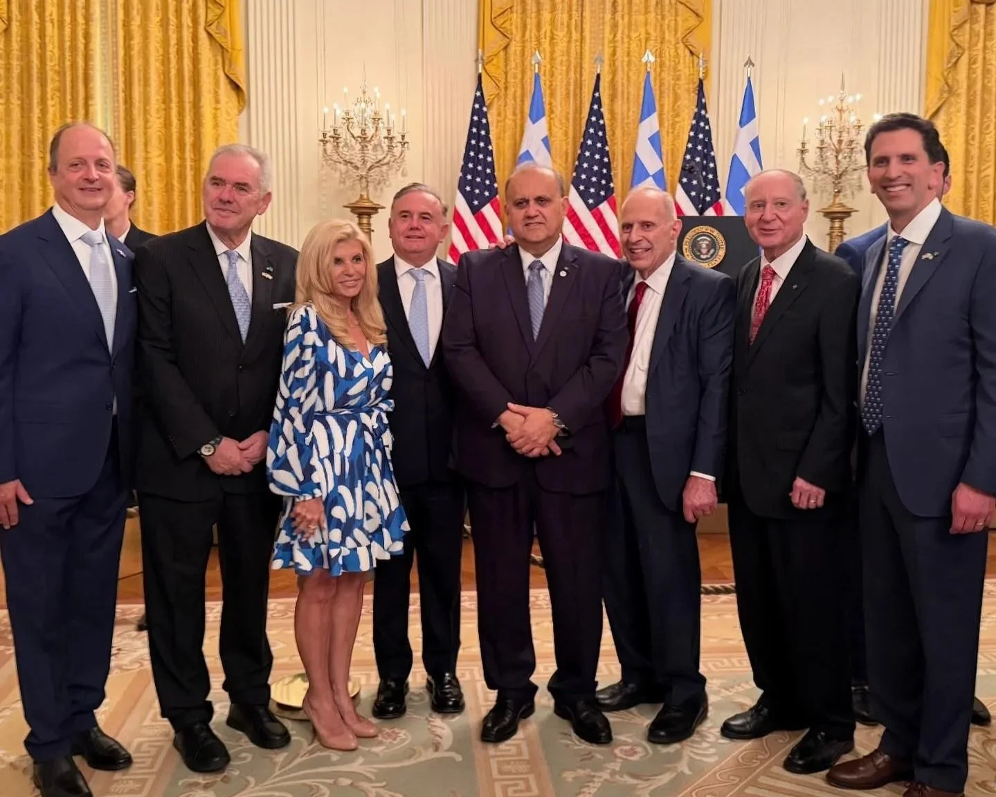 AHI Leadership Participates in Greek Independence Day Celebrations at the White House and Florida