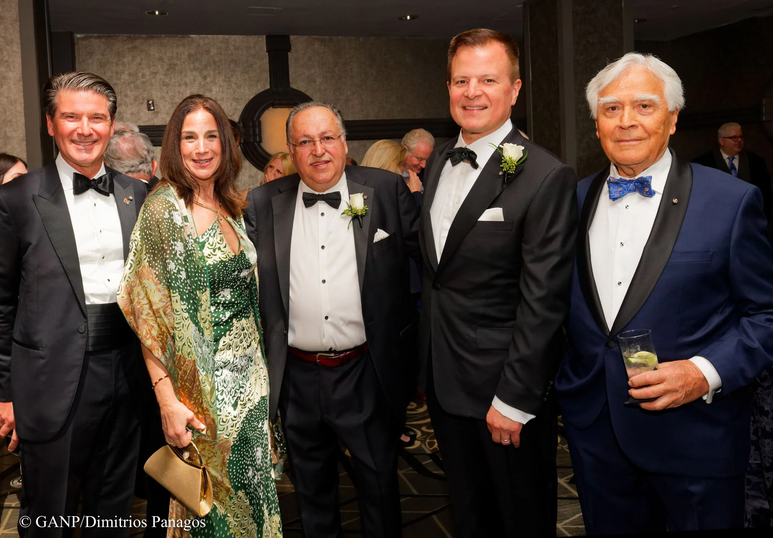 Brock Martin, Evangeline Emanuel, Savas Tsivicos, Mike Emanuel, and George Danis