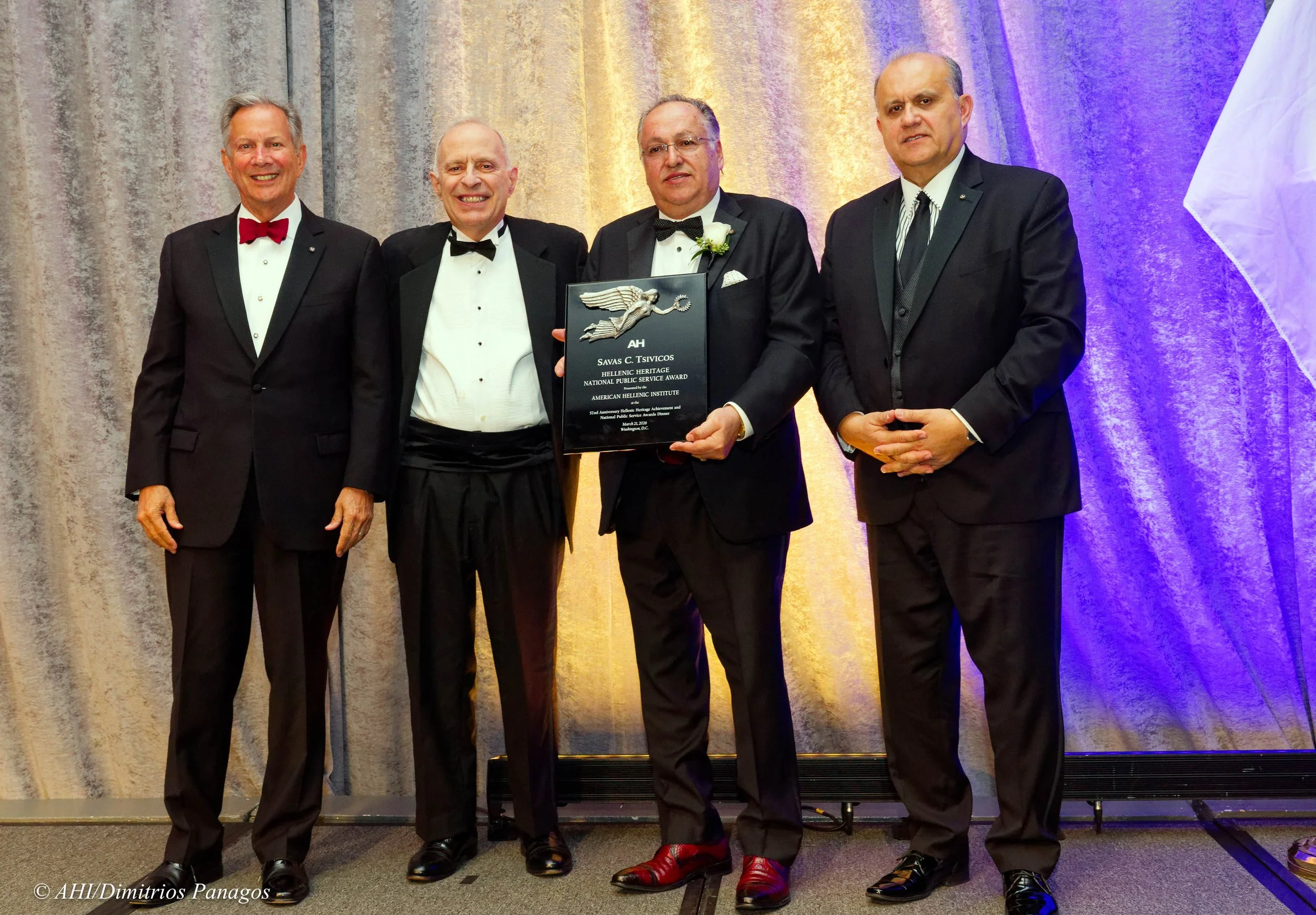 Leon Andris, James Lagos, Savvas Tsivicos, Nick Larigakis