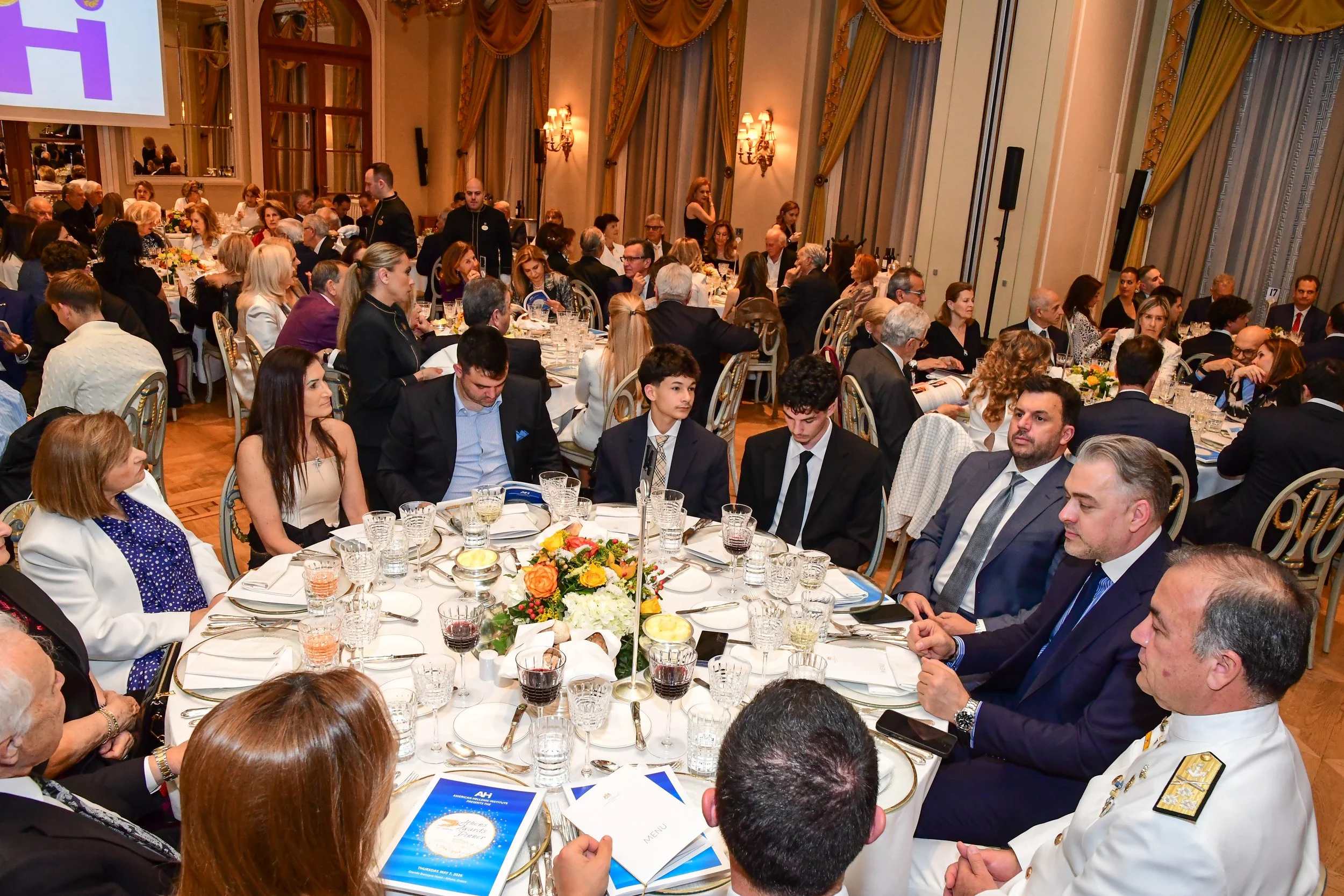 Guests gathered at the 21st Annual AHI Athens Awards Dinner 