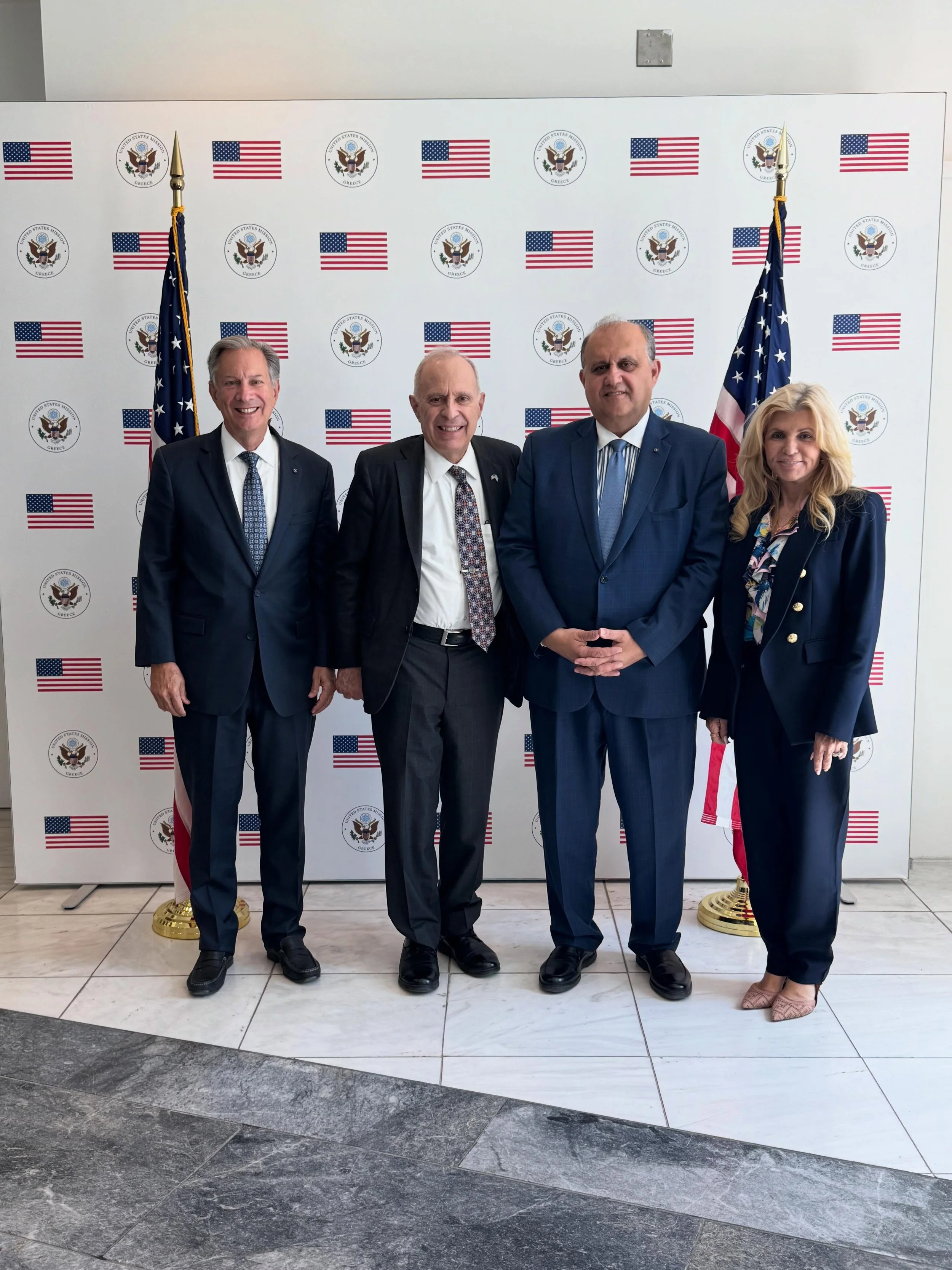 Delegation at the U.S. Embassy in Athens, Greece