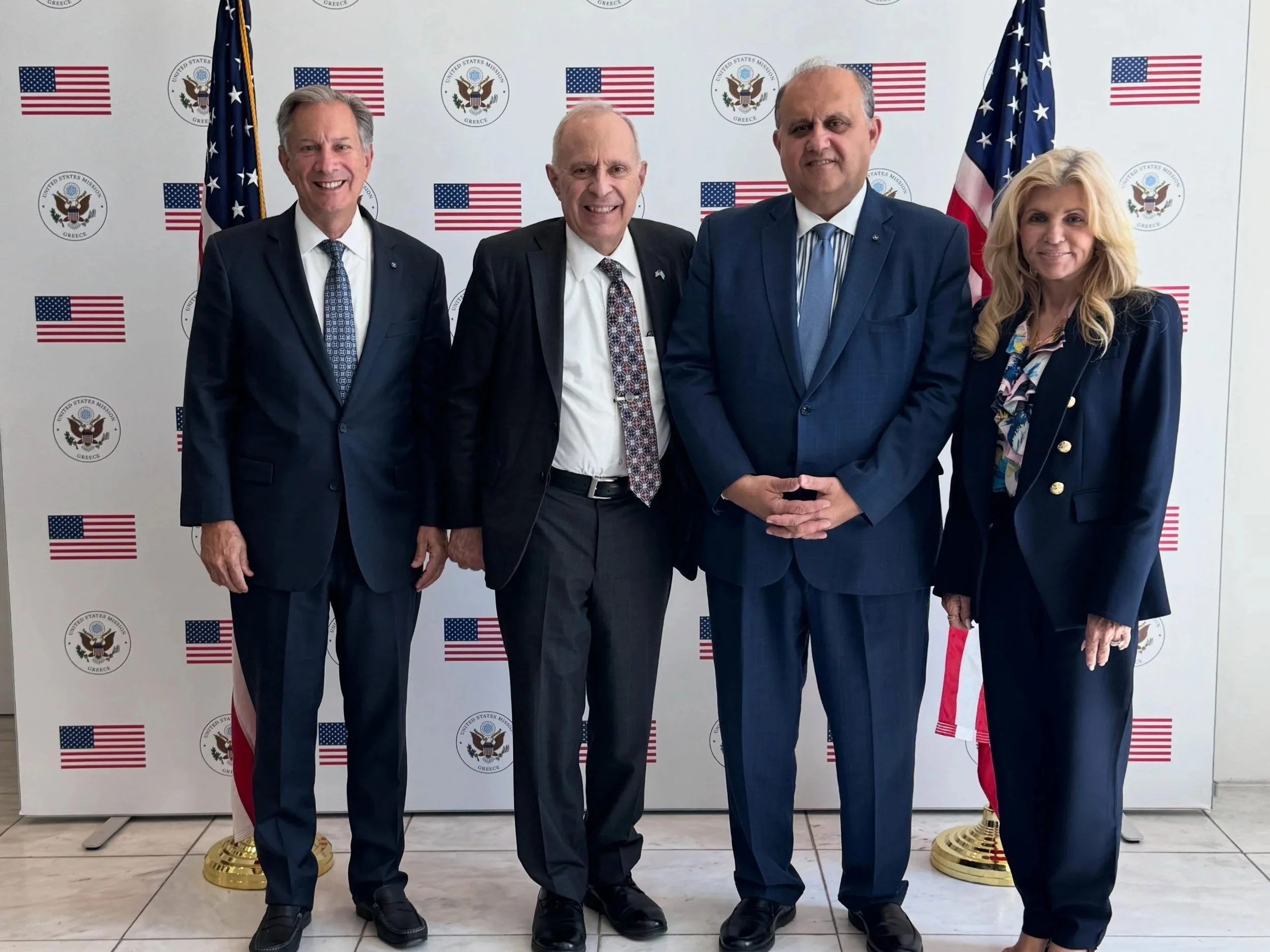 AHI, AHIF Leadership Delegation Engages Senior Greek and U.S. Officials During Athens Visit