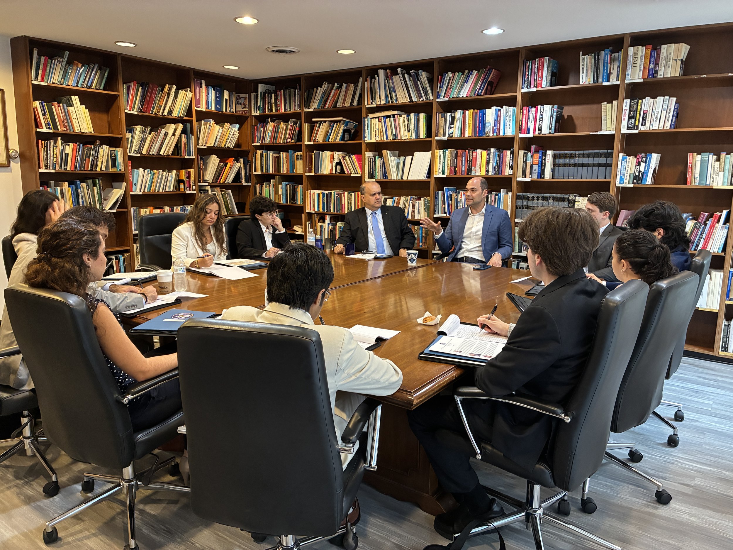 With Dr. Dimitris Tsarouhas, ELIAMEP's Washington, D.C., Representative