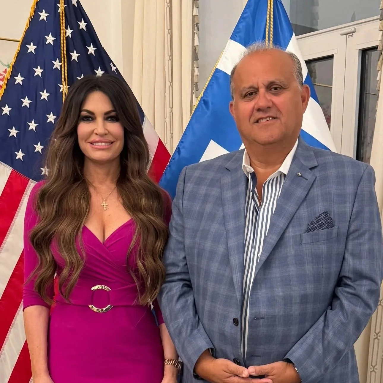 AHI President Larigakis Meets with U.S. Ambassador to Greece Guilfoyle