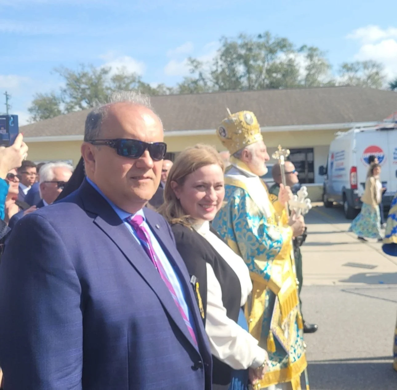 AHI President Joins Epiphany Celebrations in Tarpon Springs — American