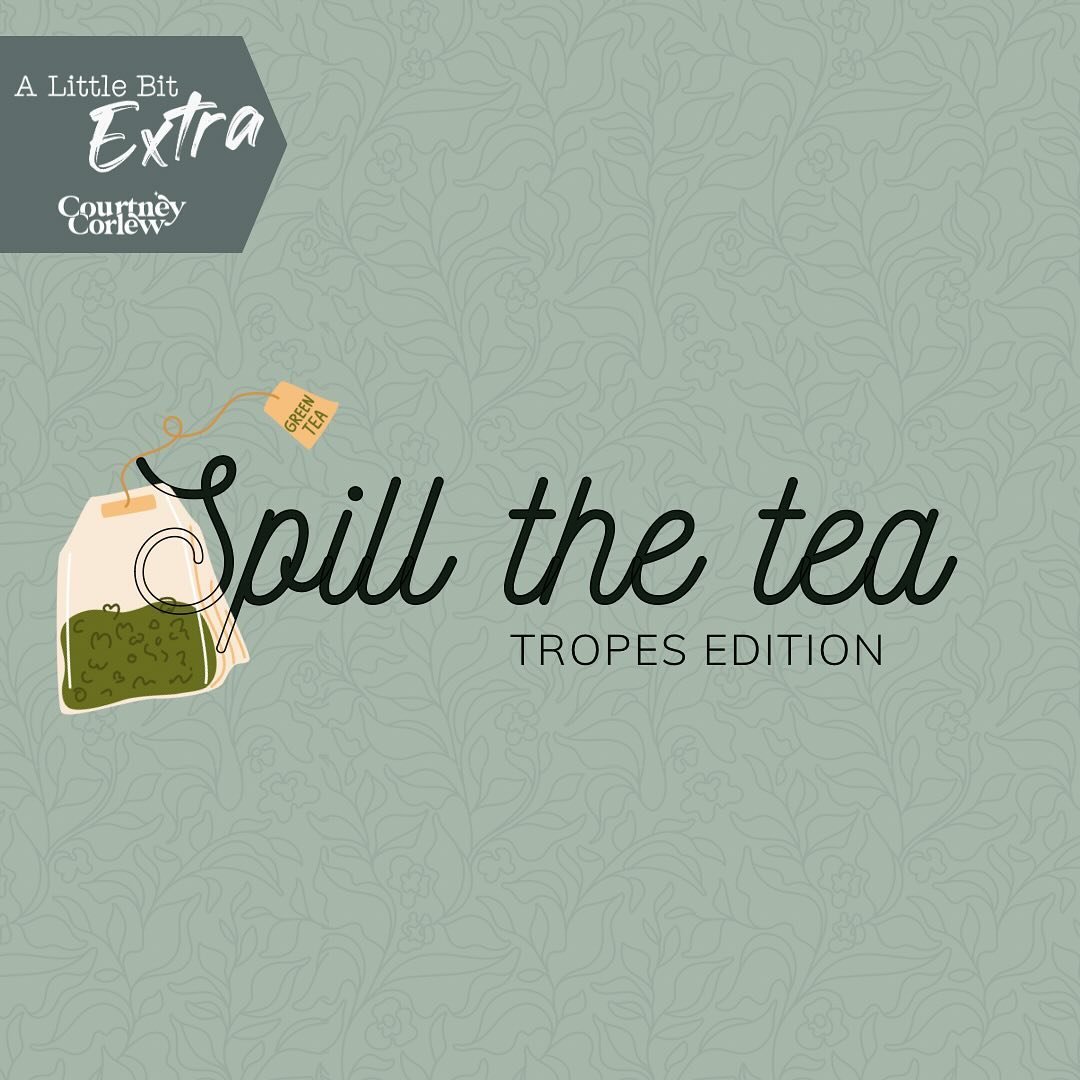 Spill the tea, tropes edition 👀☕️

There&rsquo;s a lot of tropes in A Little Bit Extra &mdash; most of them are my personal favorite to read! 

You&rsquo;ll find:
⭐️ celebrity romance
⭐️ he falls first
⭐️ secret dating
⭐️ workplace romance
⭐️ forced