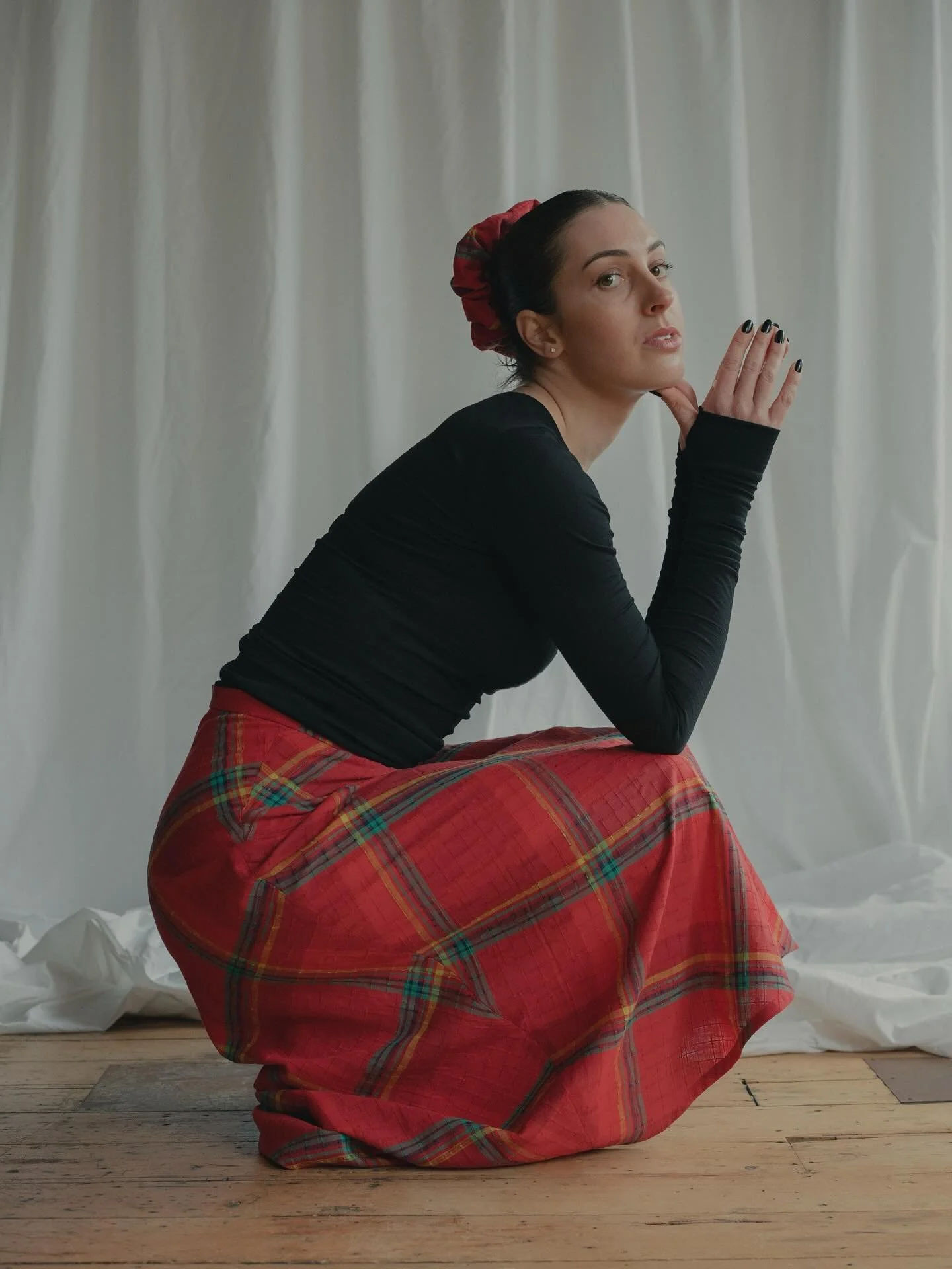 I have to many incredible photos of Liv in the sold out Patricia Skirt! 
But the Lula merino and scrunchie are still available online at clarabosshard.com 

Photographer @___benmatthews___ 
Model @liv_ferg