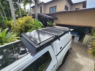 Example of RV Solar Install near San Diego.  Lithium Battery, DC/DC Converter, LiFePO4, Inverter, install on RV near San Diego, CA.