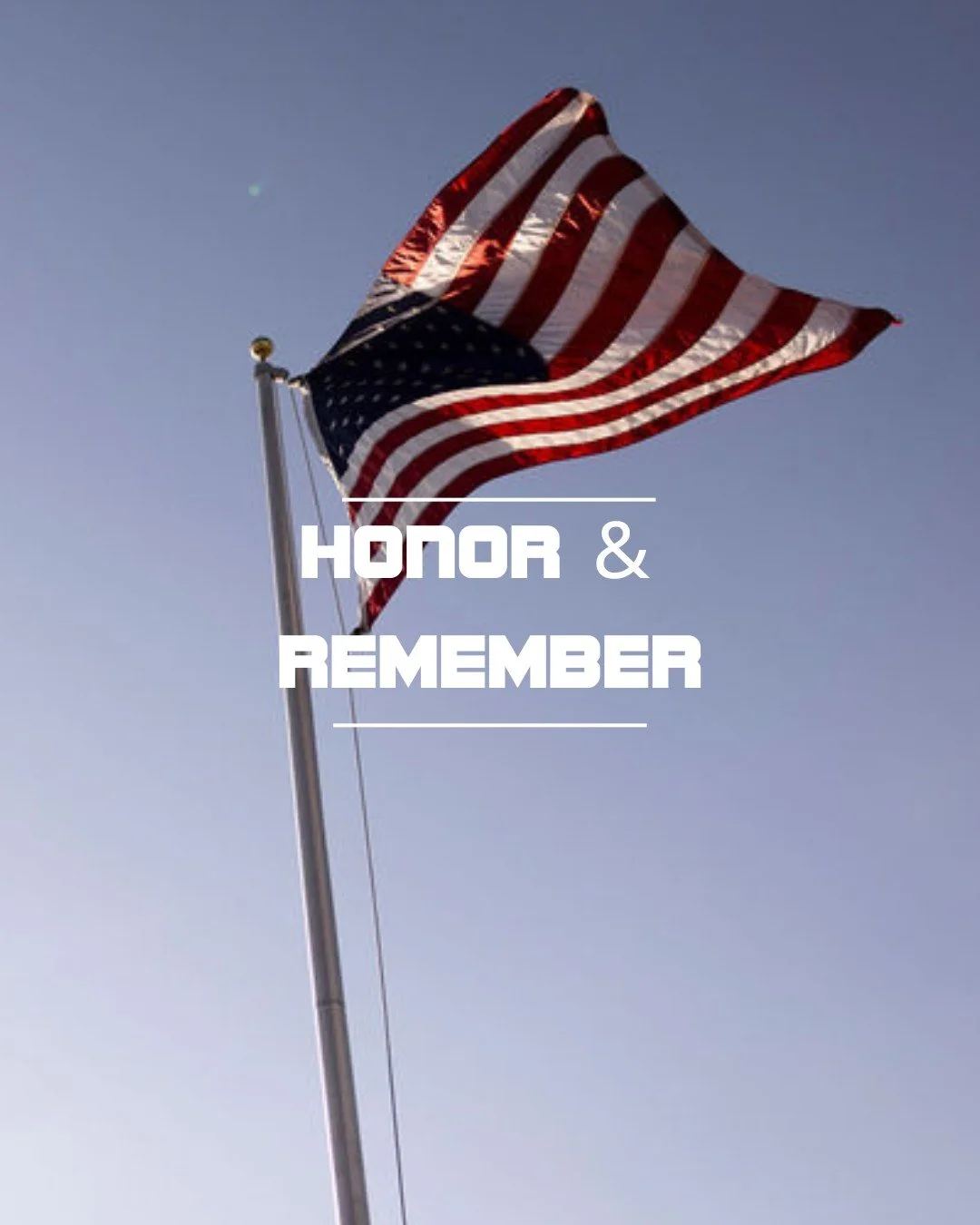 Take a moment today to honor and remember our veterans.