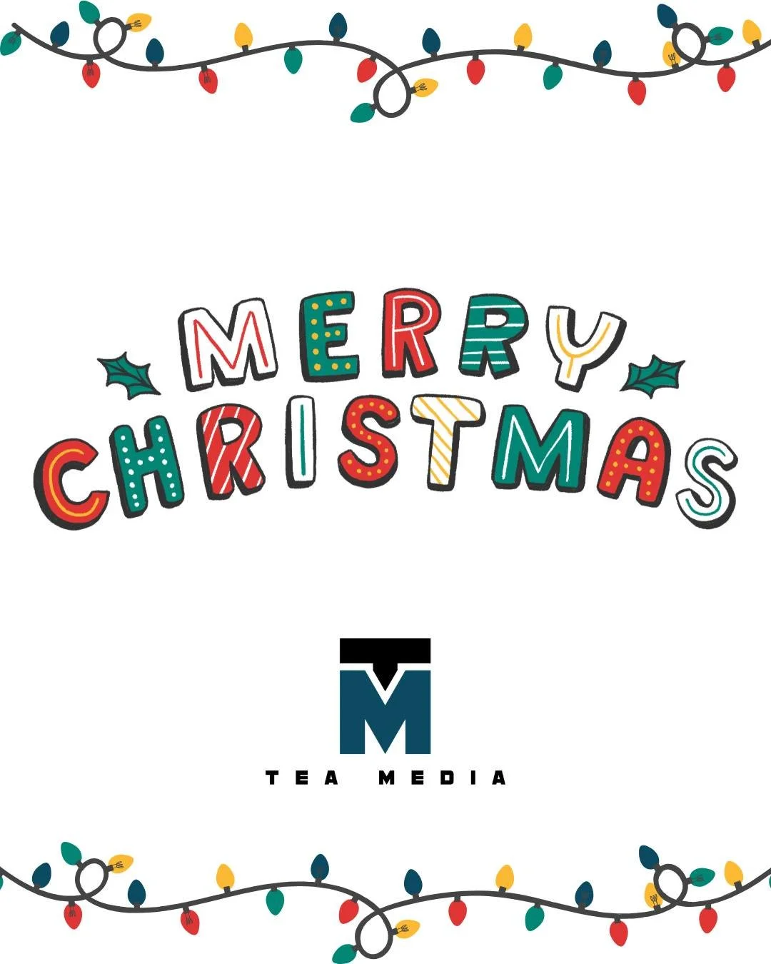 Merry Christmas from all of us at Tea Media! Enjoy your time with family and friends. 🎅 🎄 ☃️
