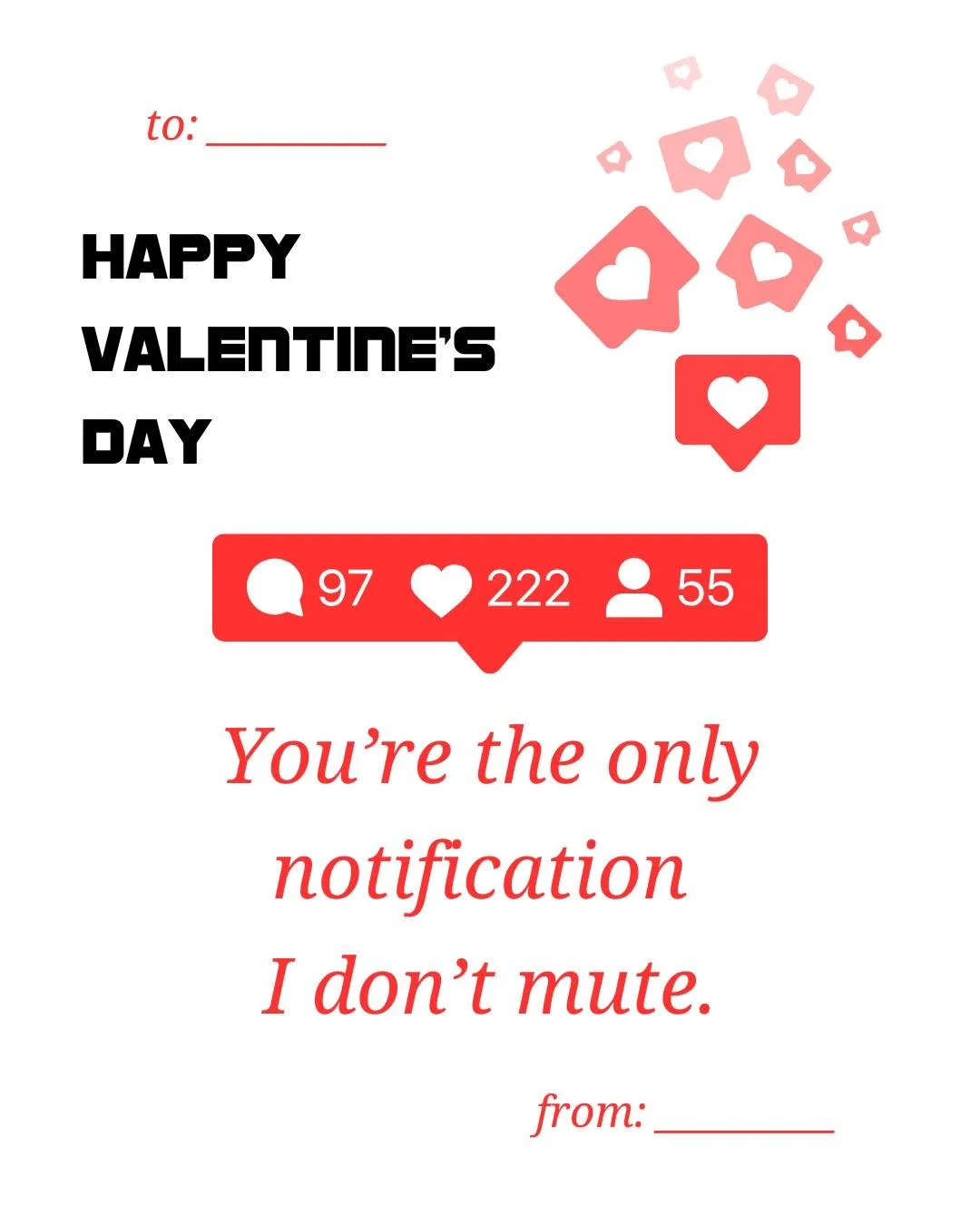 The valentine for your marketing bestie.