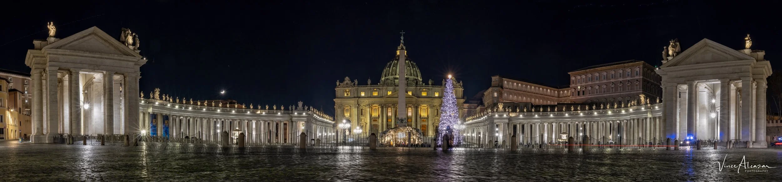 St. Peter's Square Night