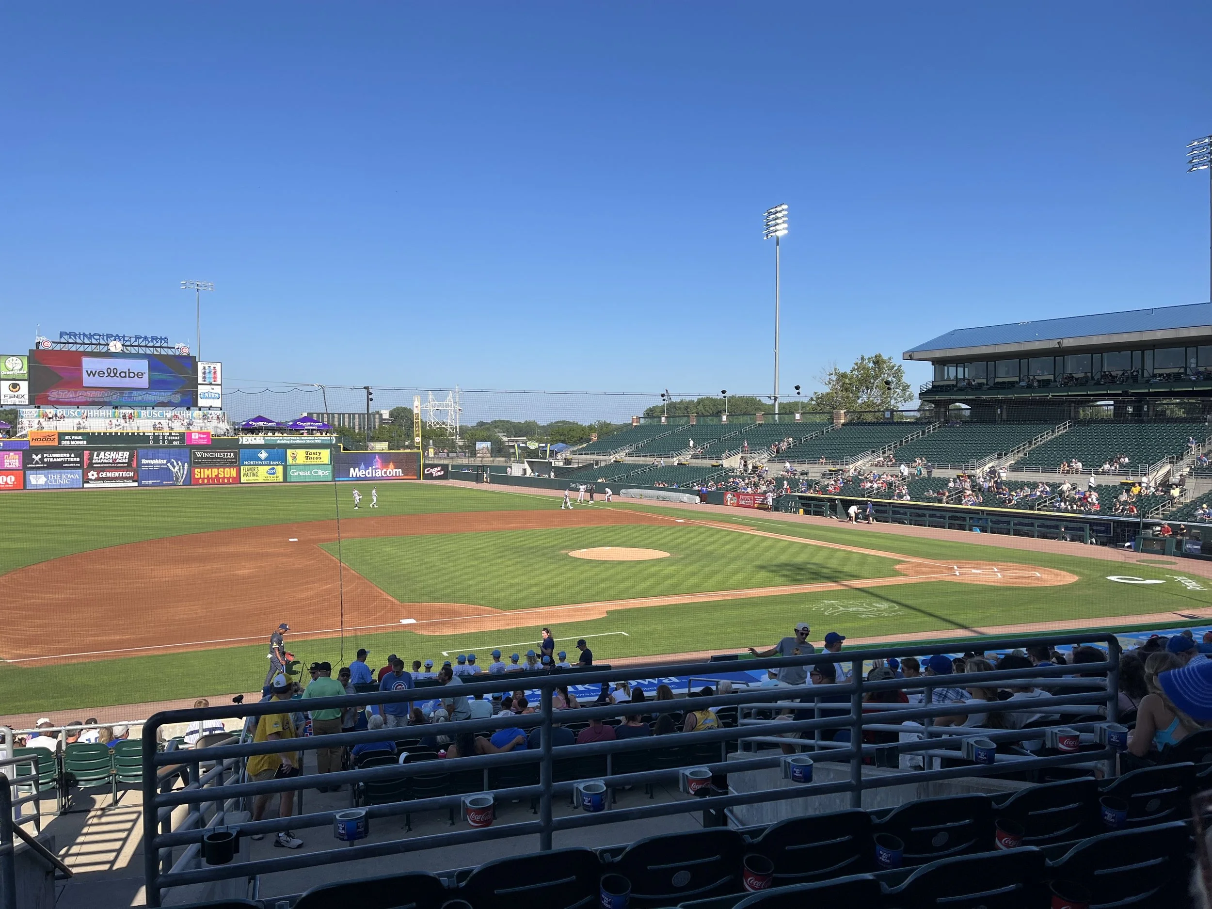 The Stadium Chase: Principal Park - Des Moines, Iowa