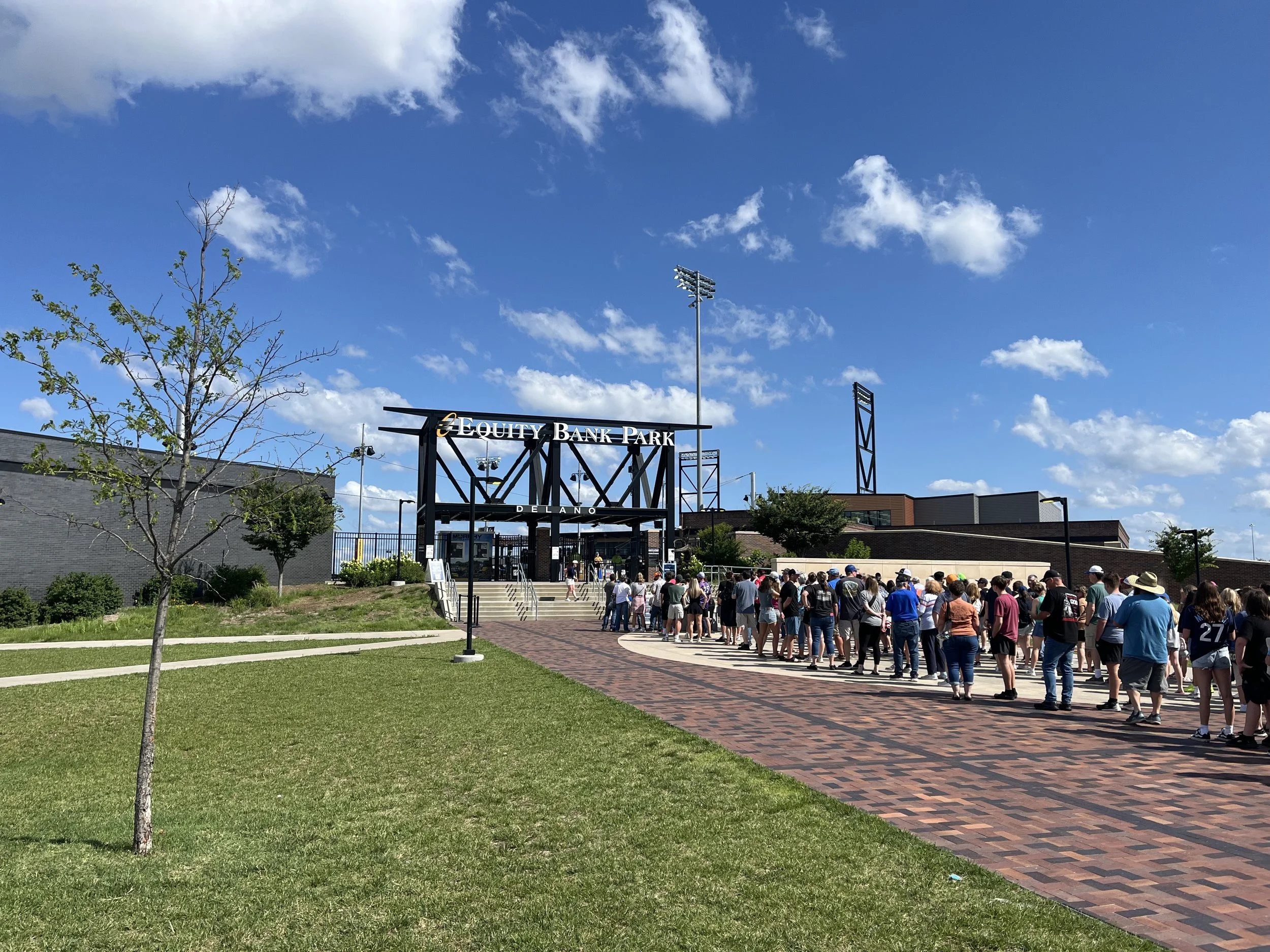 Gate - Delano Street Pre-Game.JPG