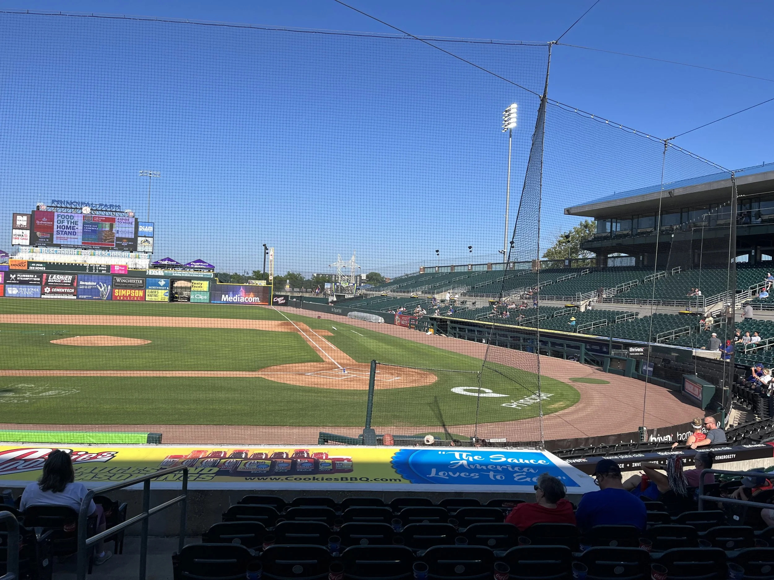 Field - 1st base line.JPG