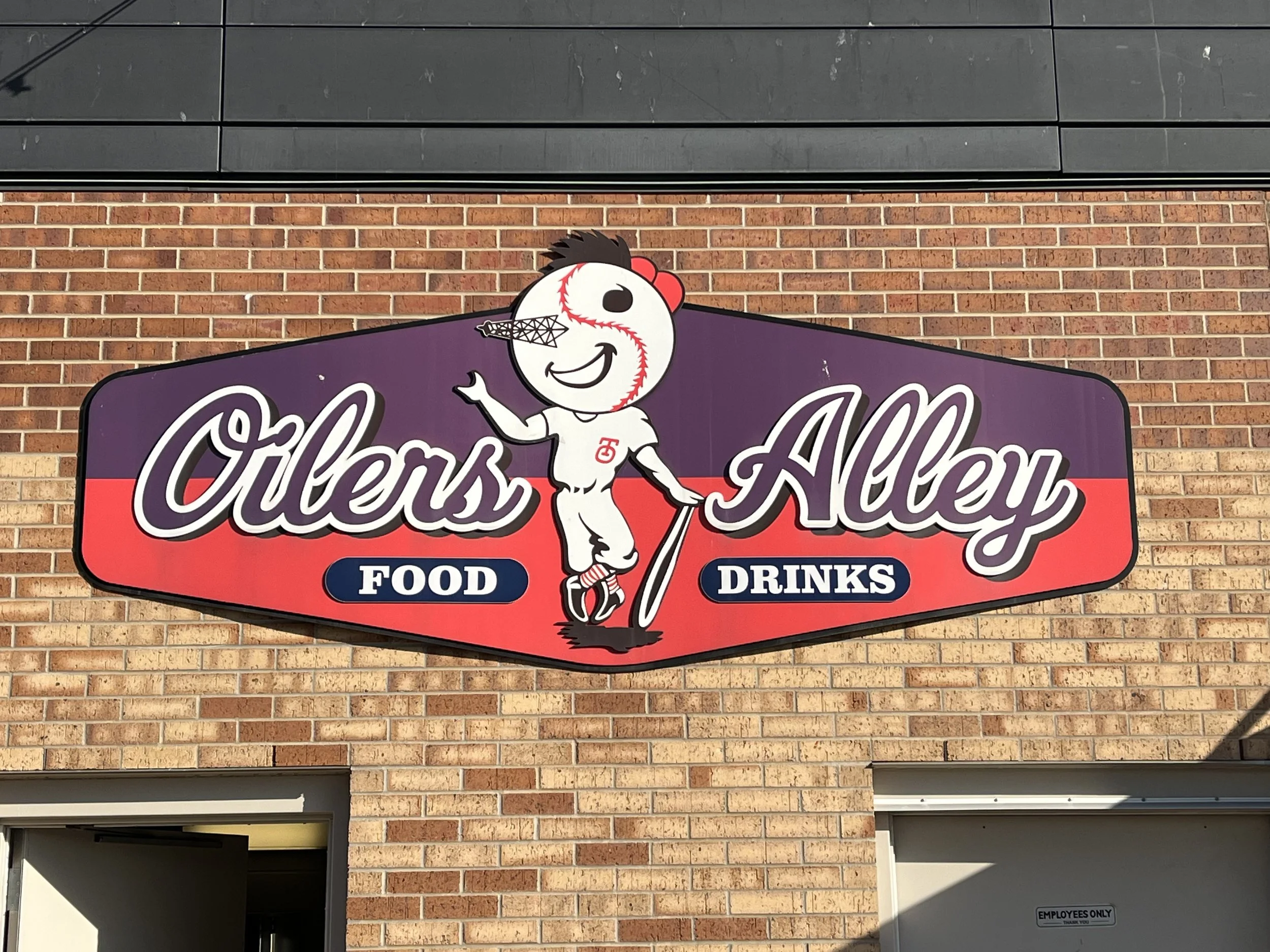 Oilers Alley Sign.JPG