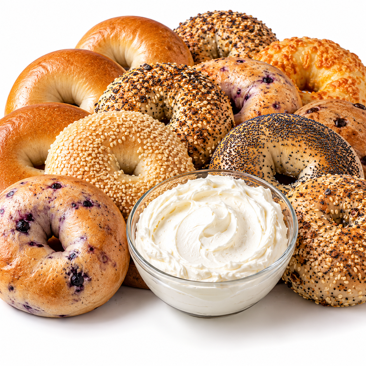 Breakfast Bagels & Cream Cheese
