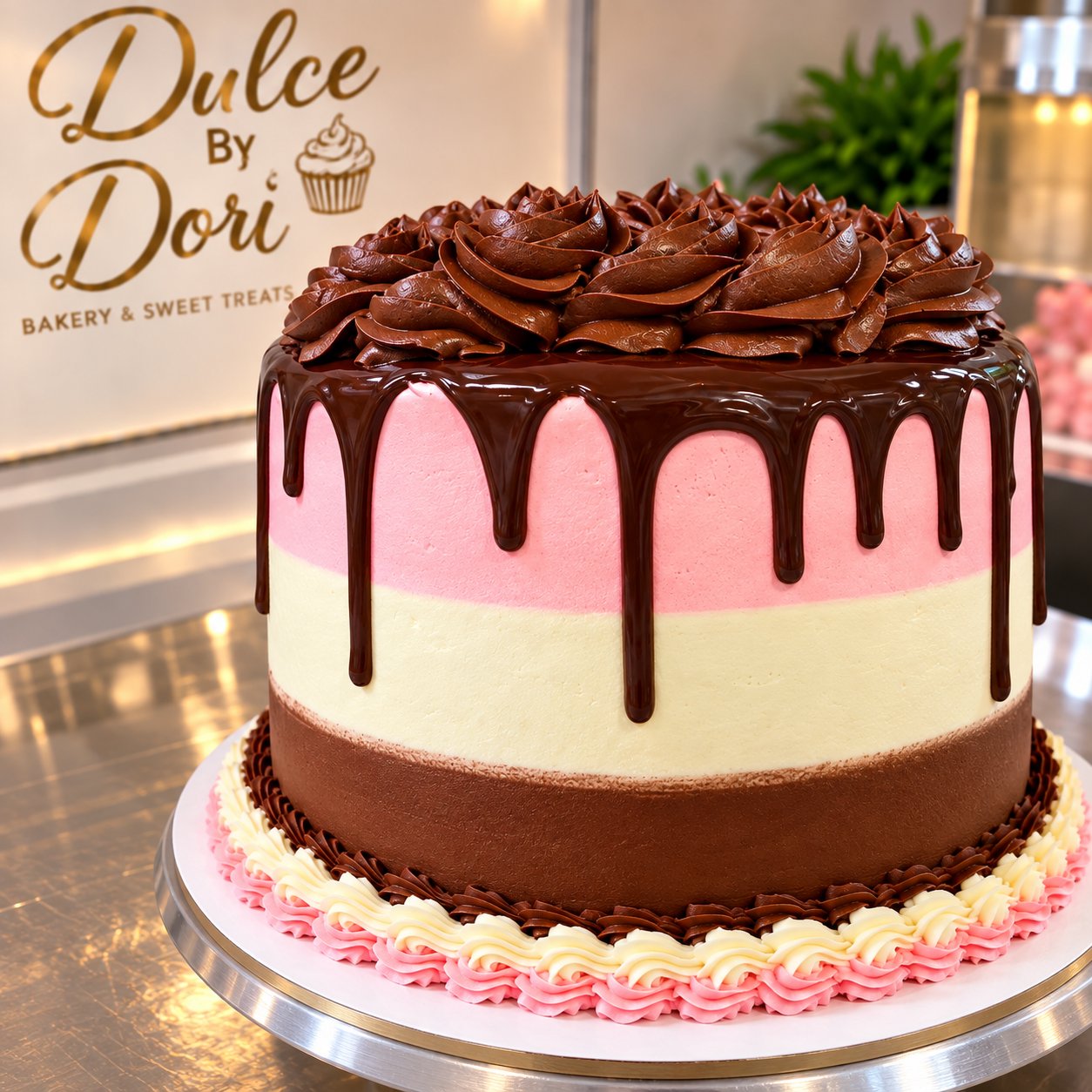 Neapolitan Cake