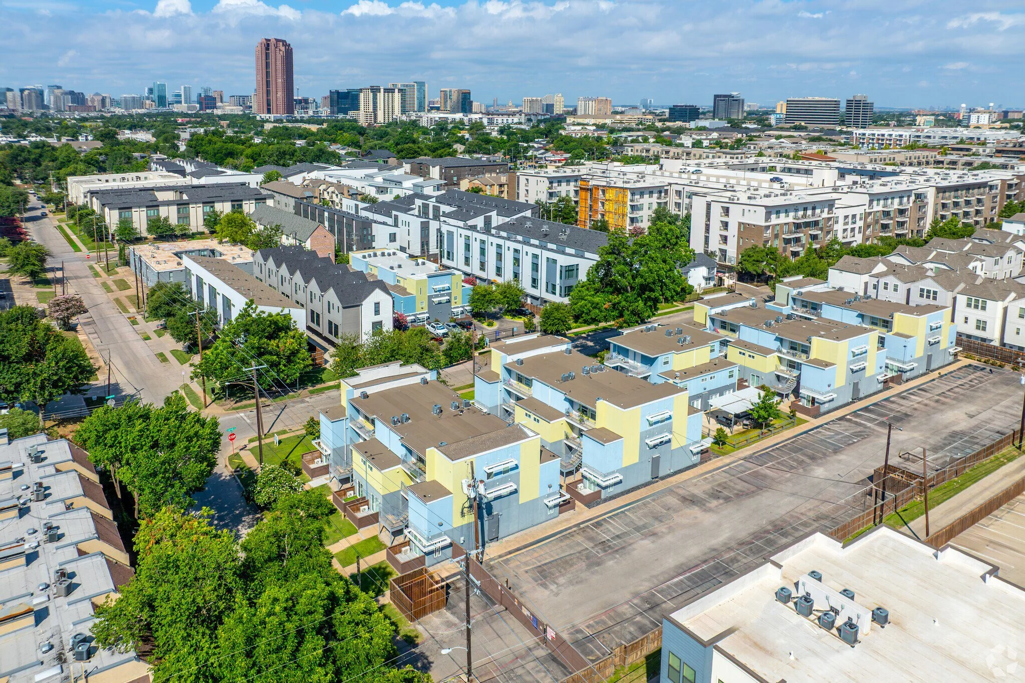 Nuvo Park Place Aerial View