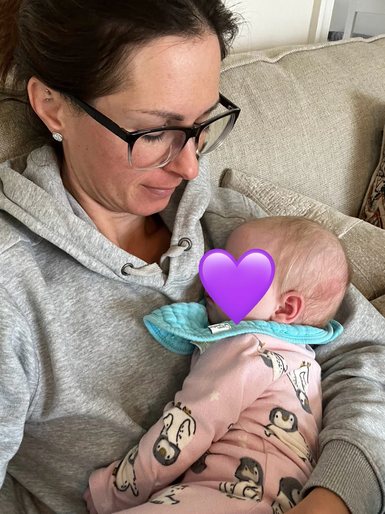 Daytime and overnight postpartum support includes caring for baby so parents can rest and recharge.
