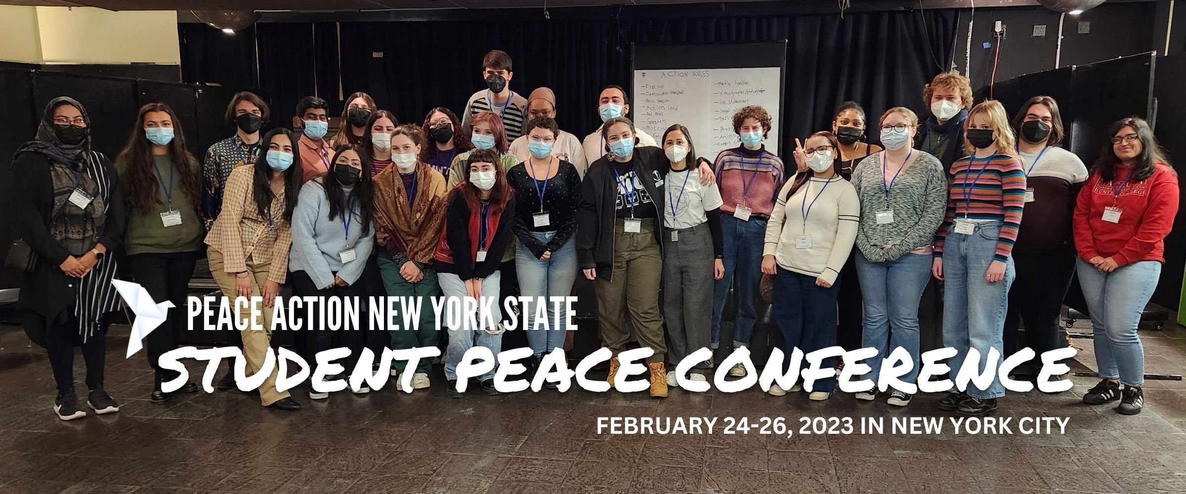 The 2023 Student Peace Conference — Peace Action New York State