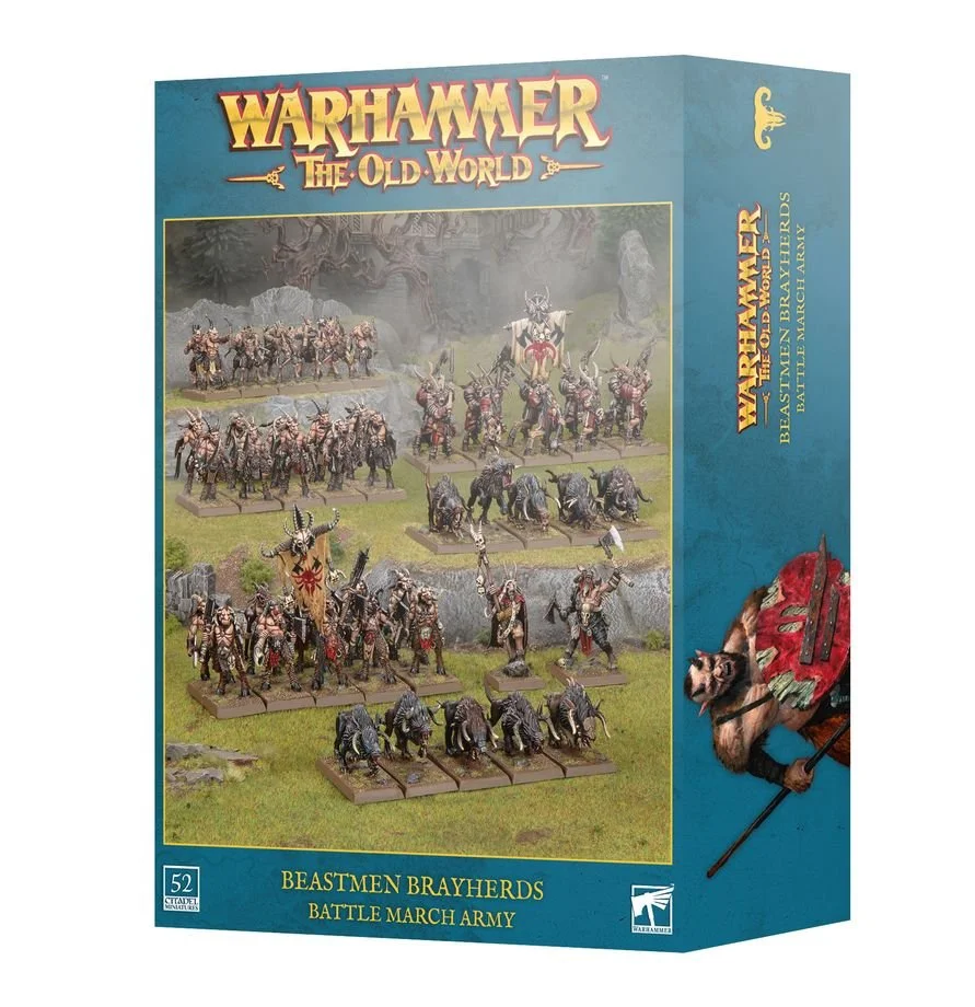 Beastmen Battle March Army