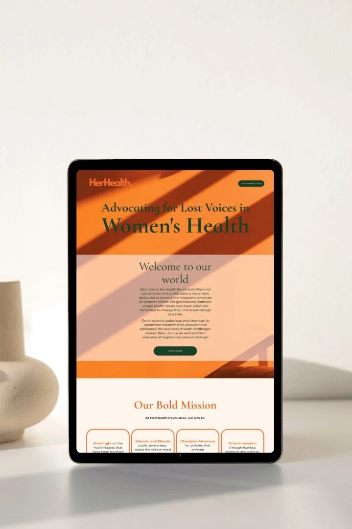 Elisabeth Hedge Portfolio - Affordable Wellness Website Design