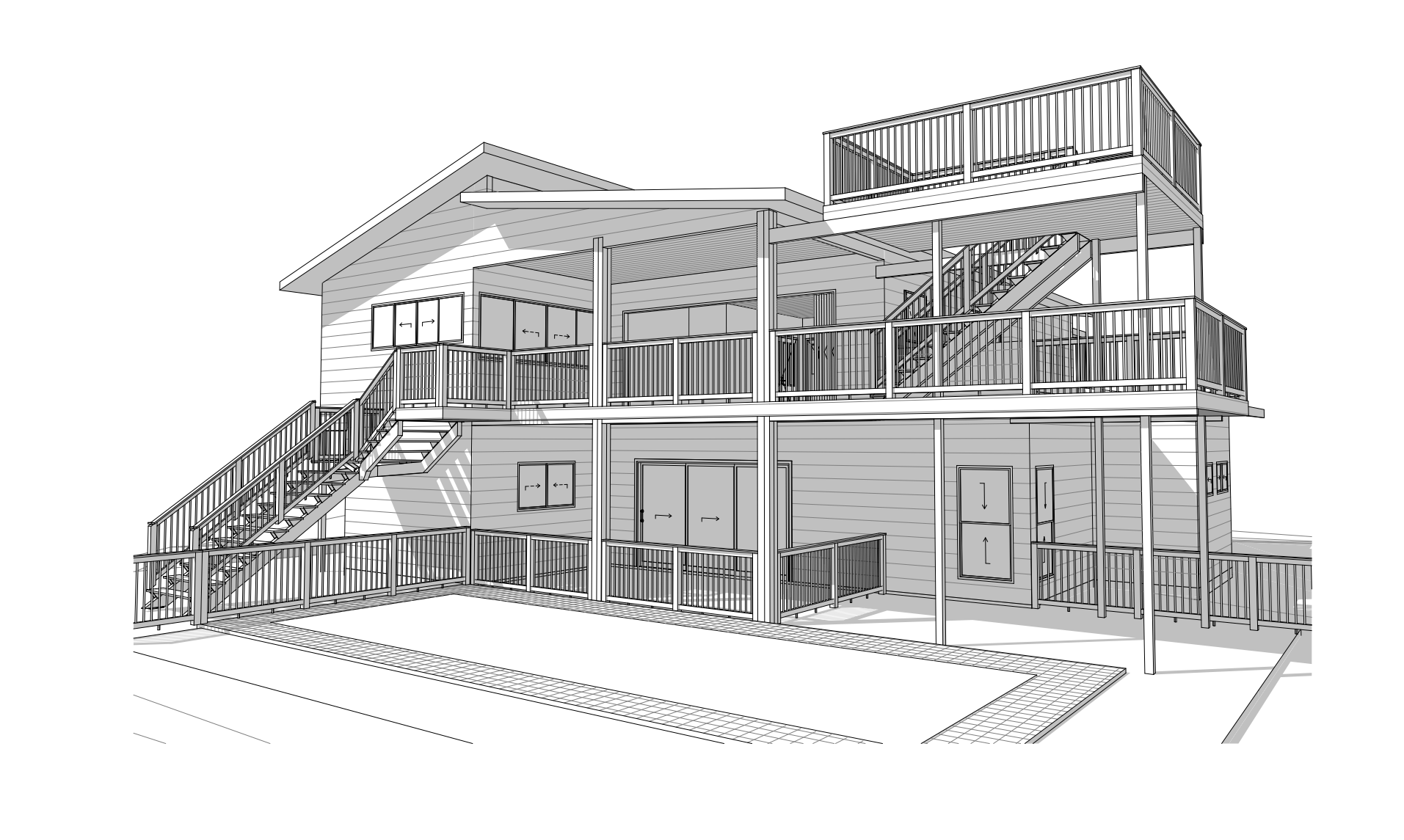  Image of Rear Facade Proposal 