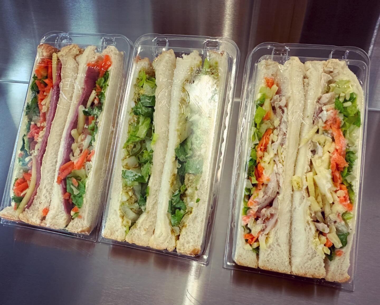 Looking for a quick, delicious and affordable lunch? Drop in to Valentino&rsquo;s on Lockyer Ave, we have freshly made sandwiches, rolls and wraps Monday-Friday!! Using fresh, local ingredients including real, roast chicken and freshly baked bread da