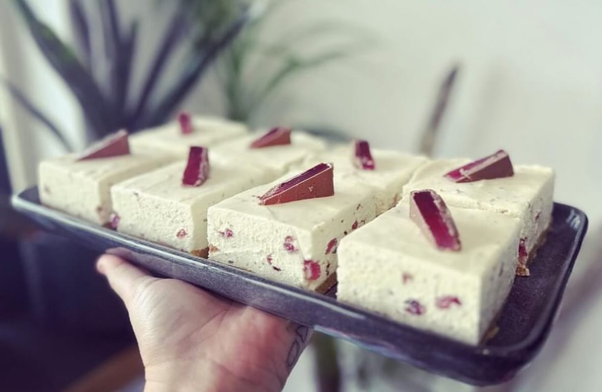 Our crowd pleaser White Chocolate Turkish Delight Cheesecake is in the cake fridge this week! As well as Lemon Slice, Mocha Hedgehog, Caramel Slice and Peppermint Slice! Something for every taste bud!! 🙌🏼
