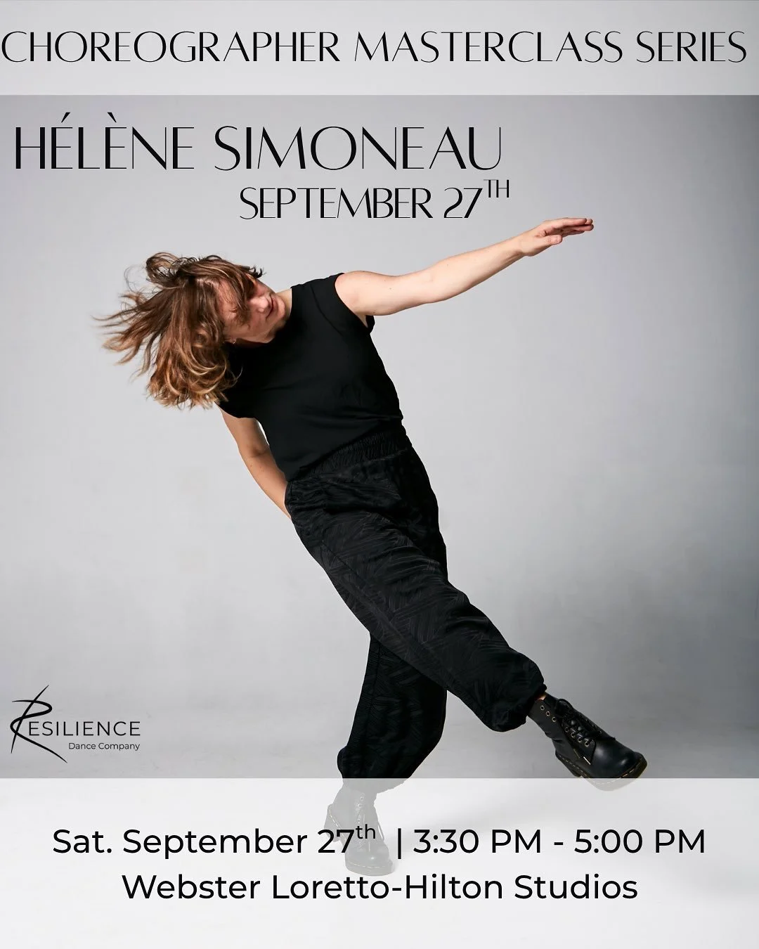 RESILIENCE Dance Company: Masterclass with Hélène Simoneau