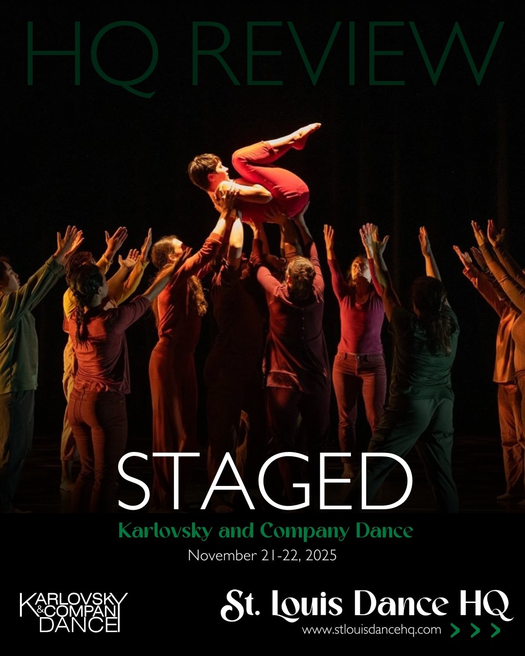 HQ Review: STAGED presented by Karlovsky and Company Dance