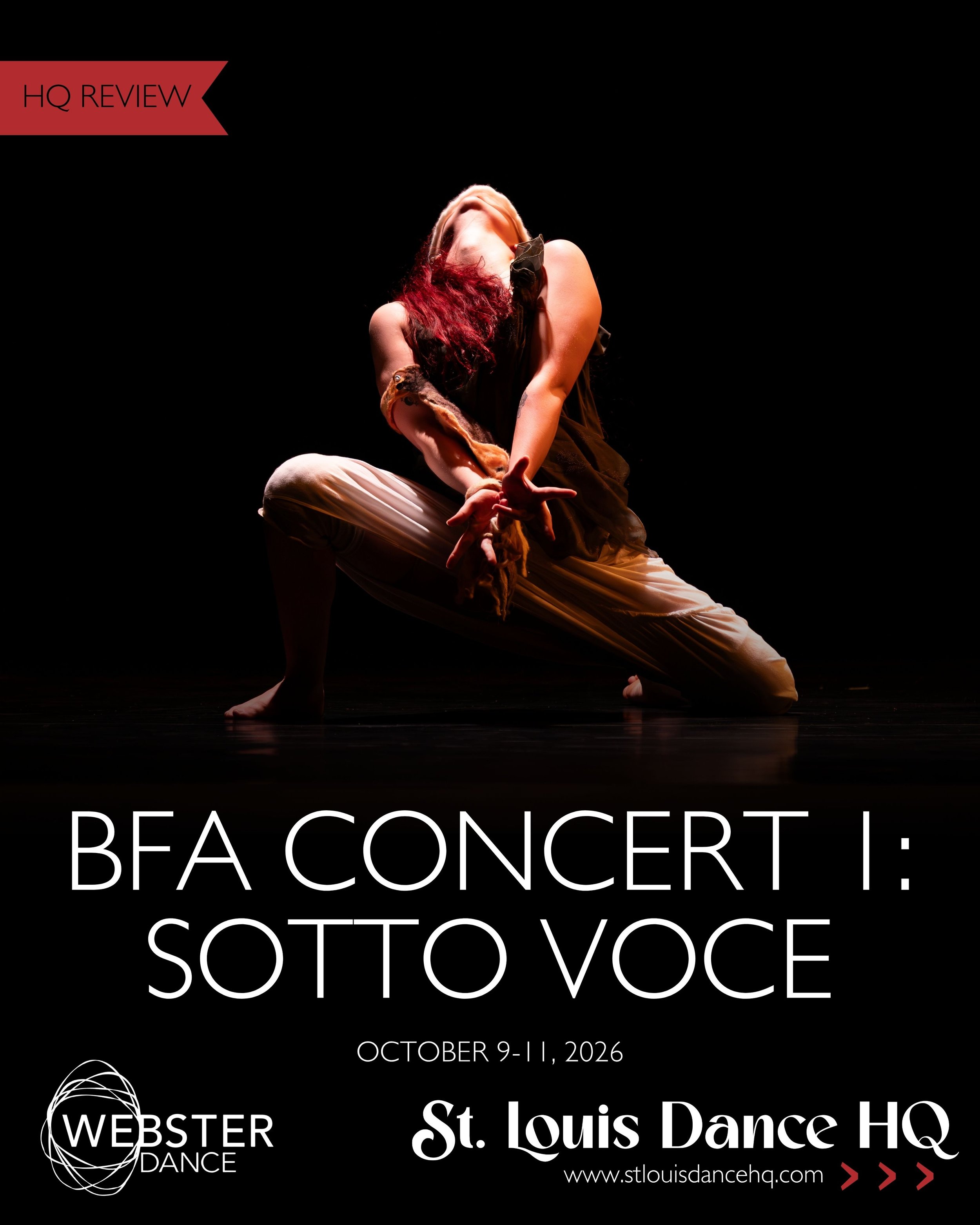 HQ Review: Webster University presents BFA Concert I: Sotto Voce