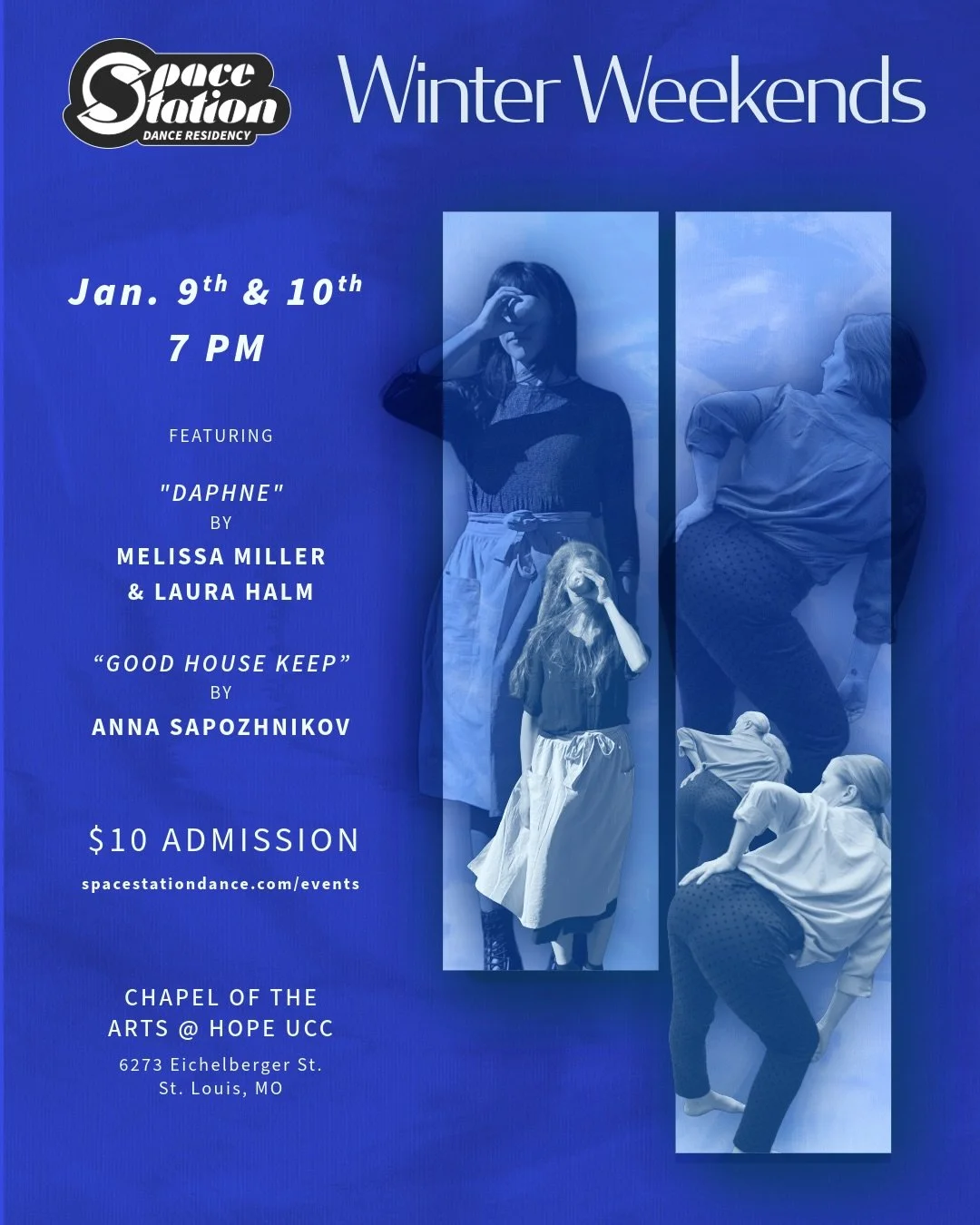 Space Station presents Winter Weekends: Melissa Miller, Laura Halm, Anna Sapozhnikov