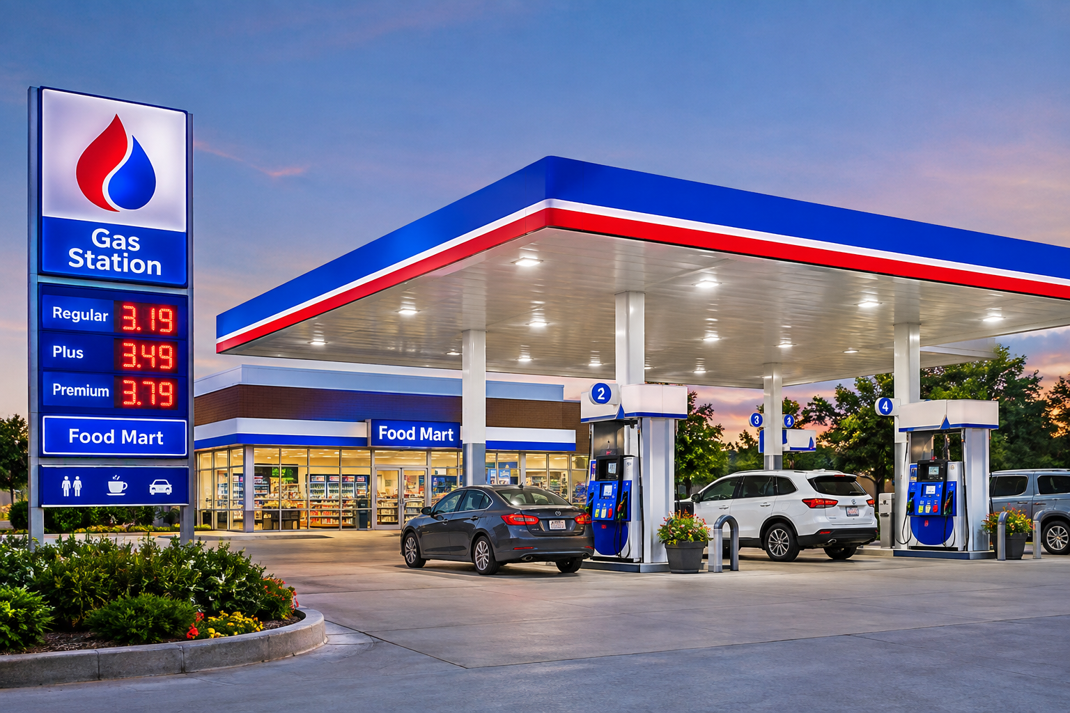 Gas Station Setup