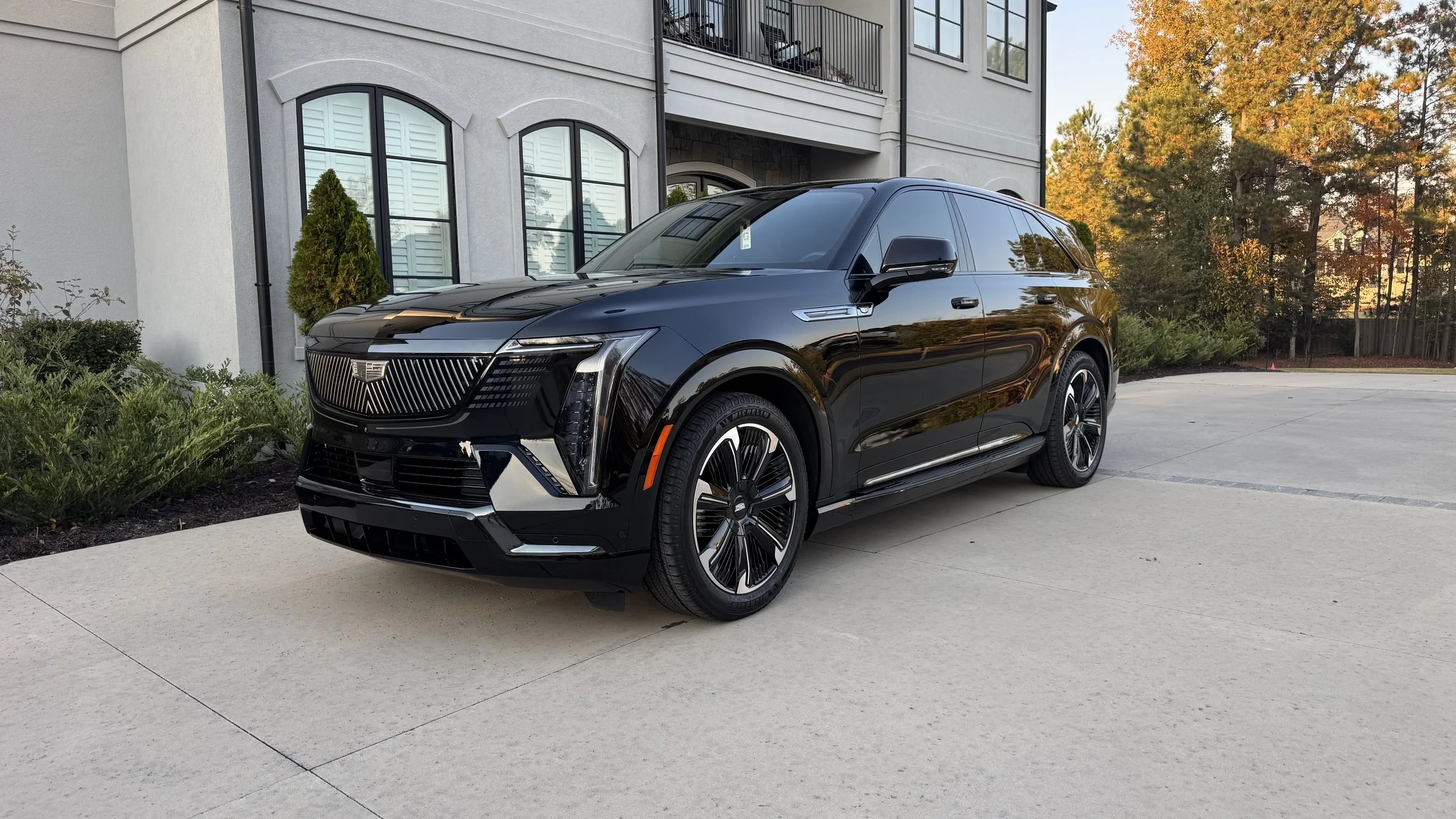 Cadillac Escalade IQ interior and exterior detailing in Evans, GA. Champions Retreat